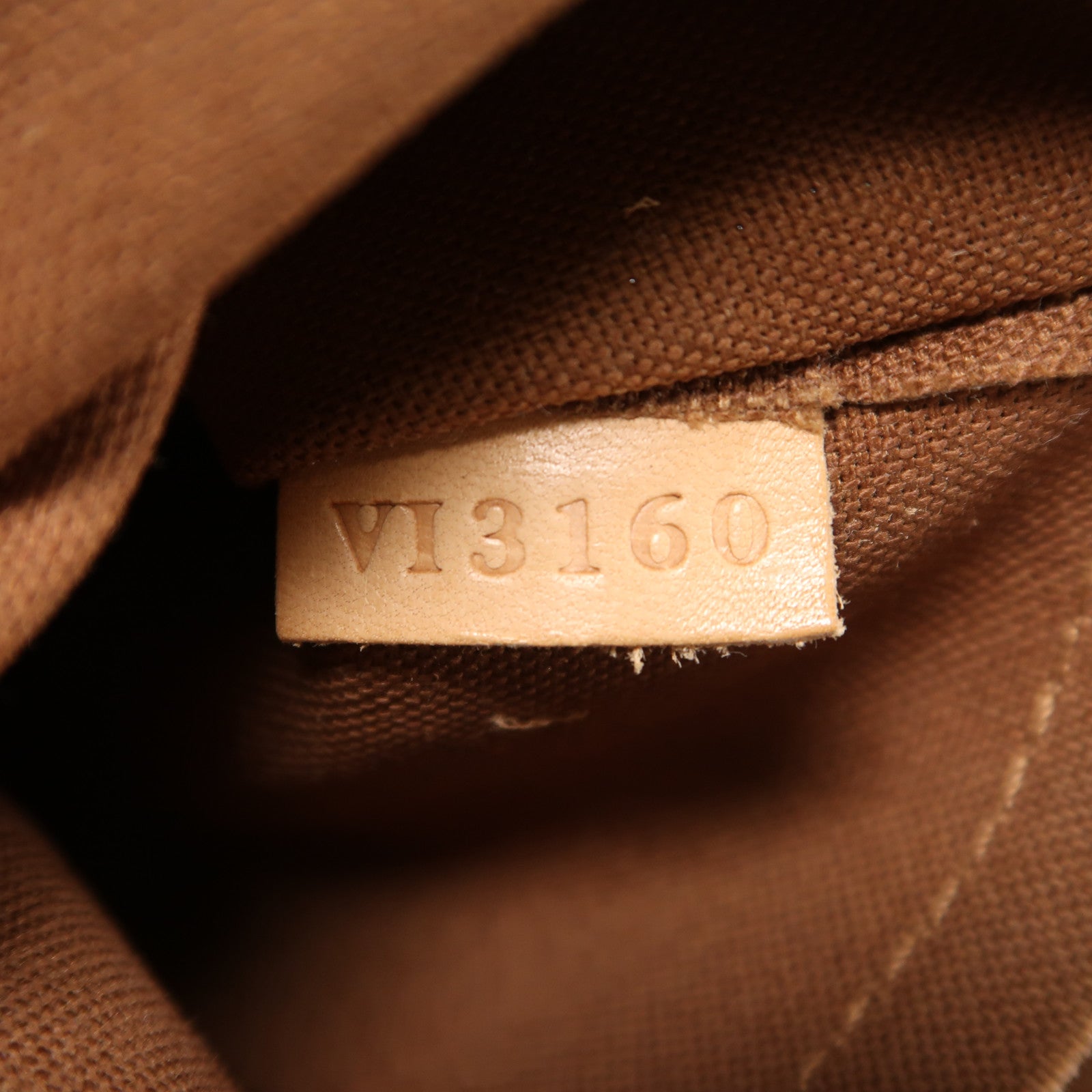 LOUIS VUITTON LV GHW Tivoli PM Shoulder Handbag M40143 Monogram Brown