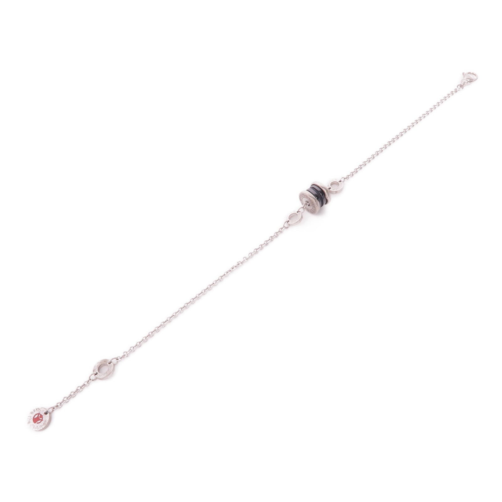 BVLGARI 925純銀/陶瓷Save The Children Bracelet手鏈