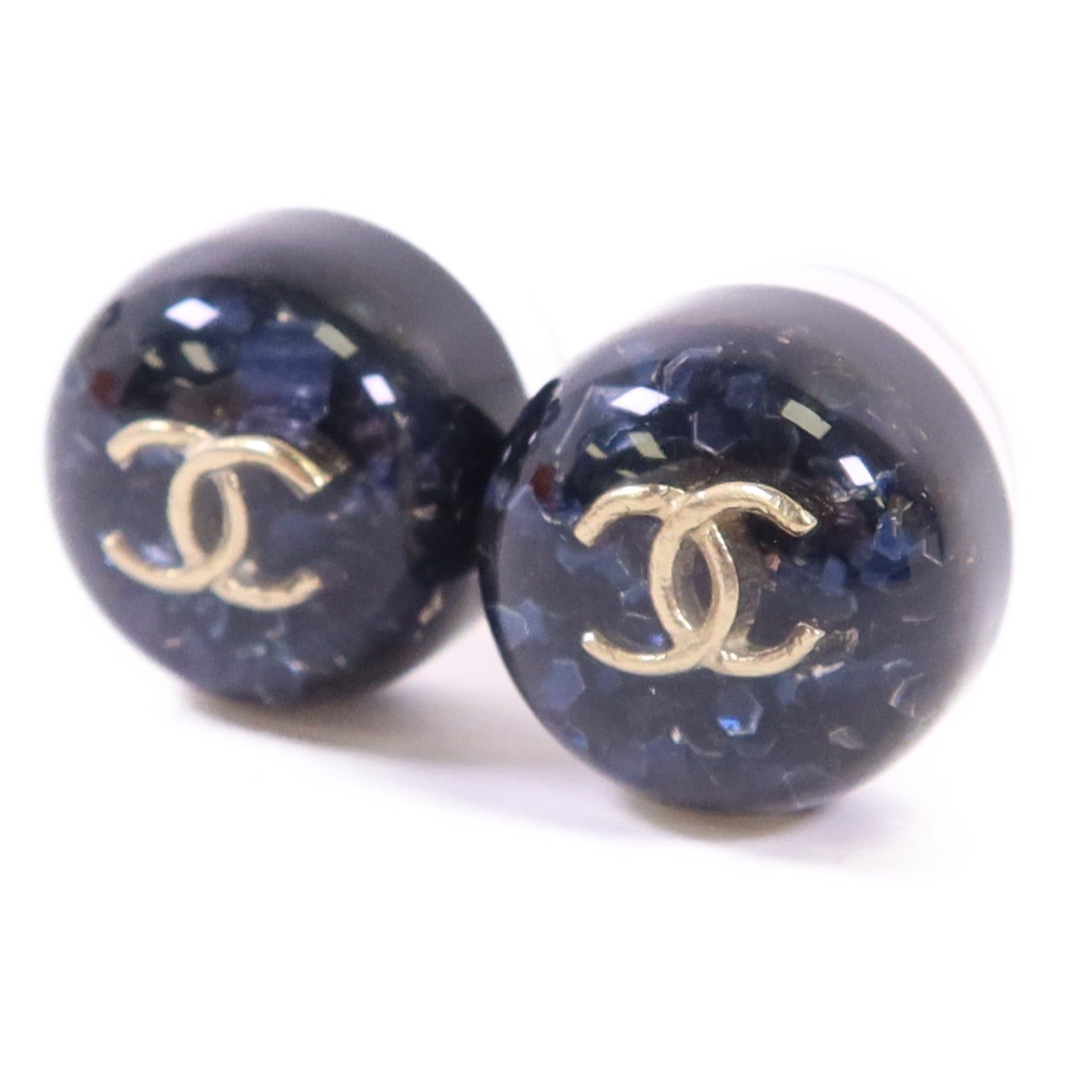 CHANEL PVC/金屬Earrings耳環