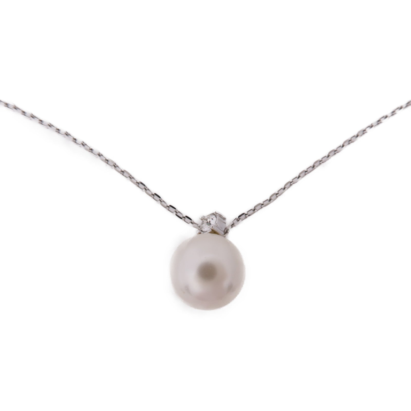 SWAROVSKI 金屬/水晶珍珠Pearl Necklace項鍊