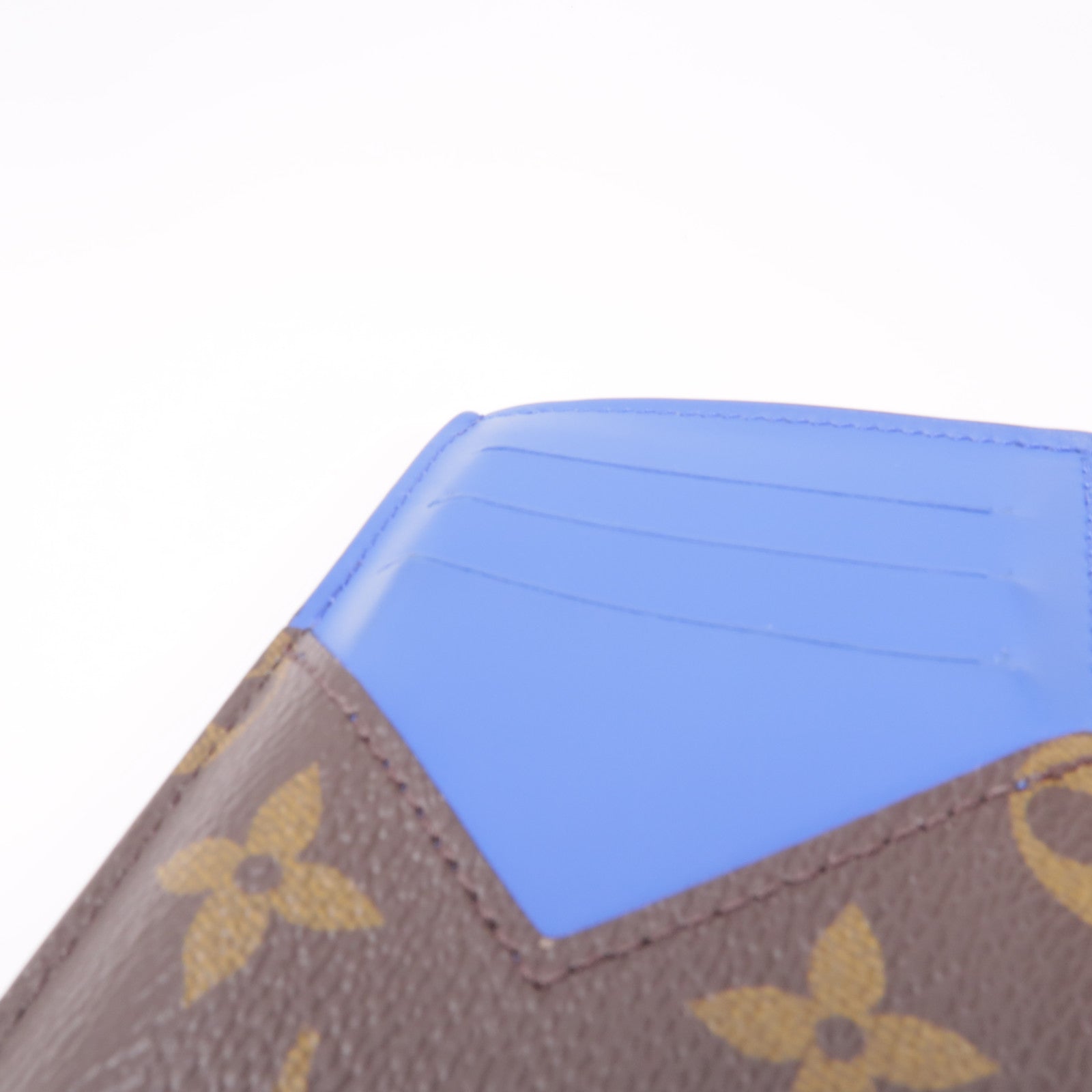 LOUIS VUITTON Monogram Coin Card Case銀扣零錢包