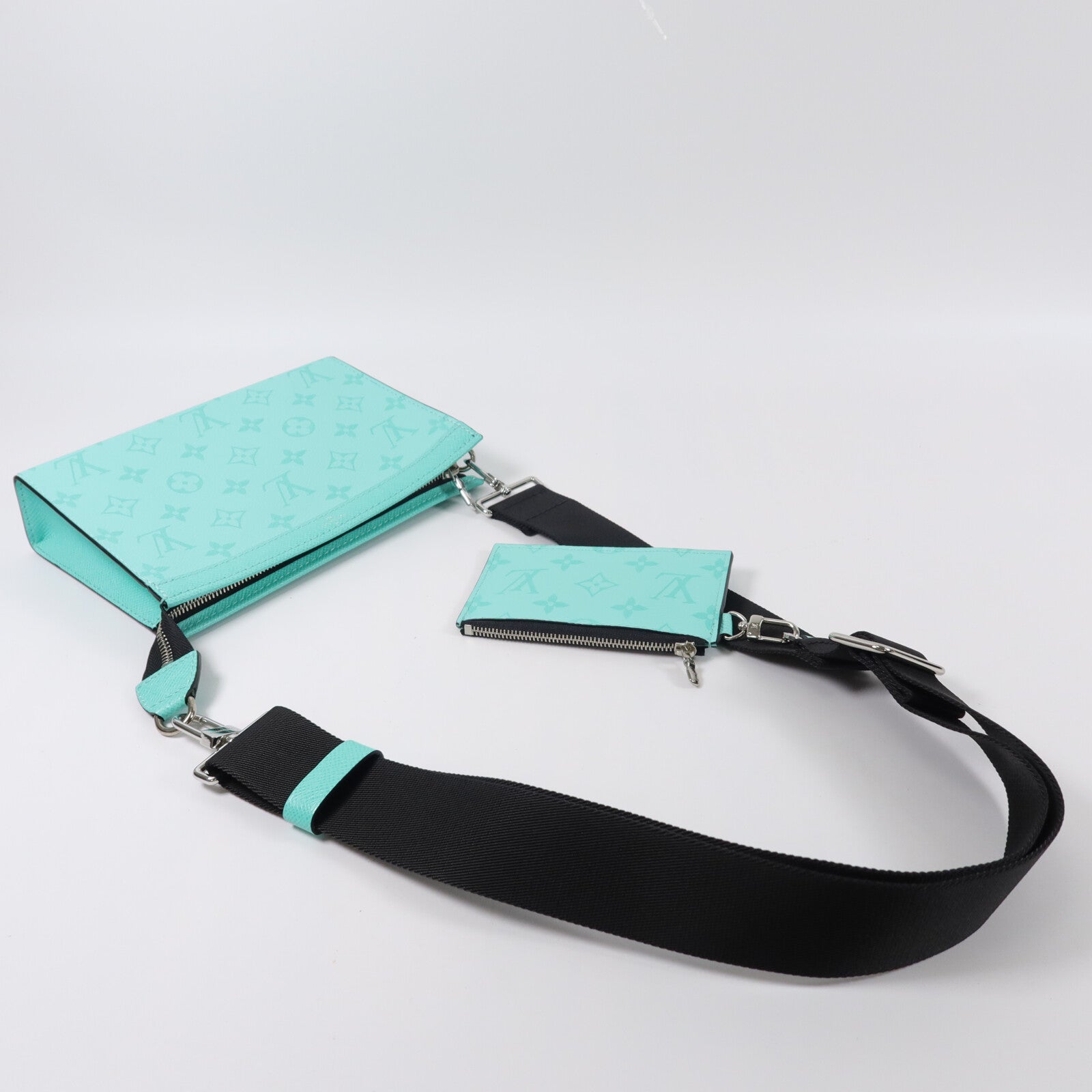 LOUIS VUITTON Monogram Gas Tank Wearable Wallet Crossbody Bag肩背袋