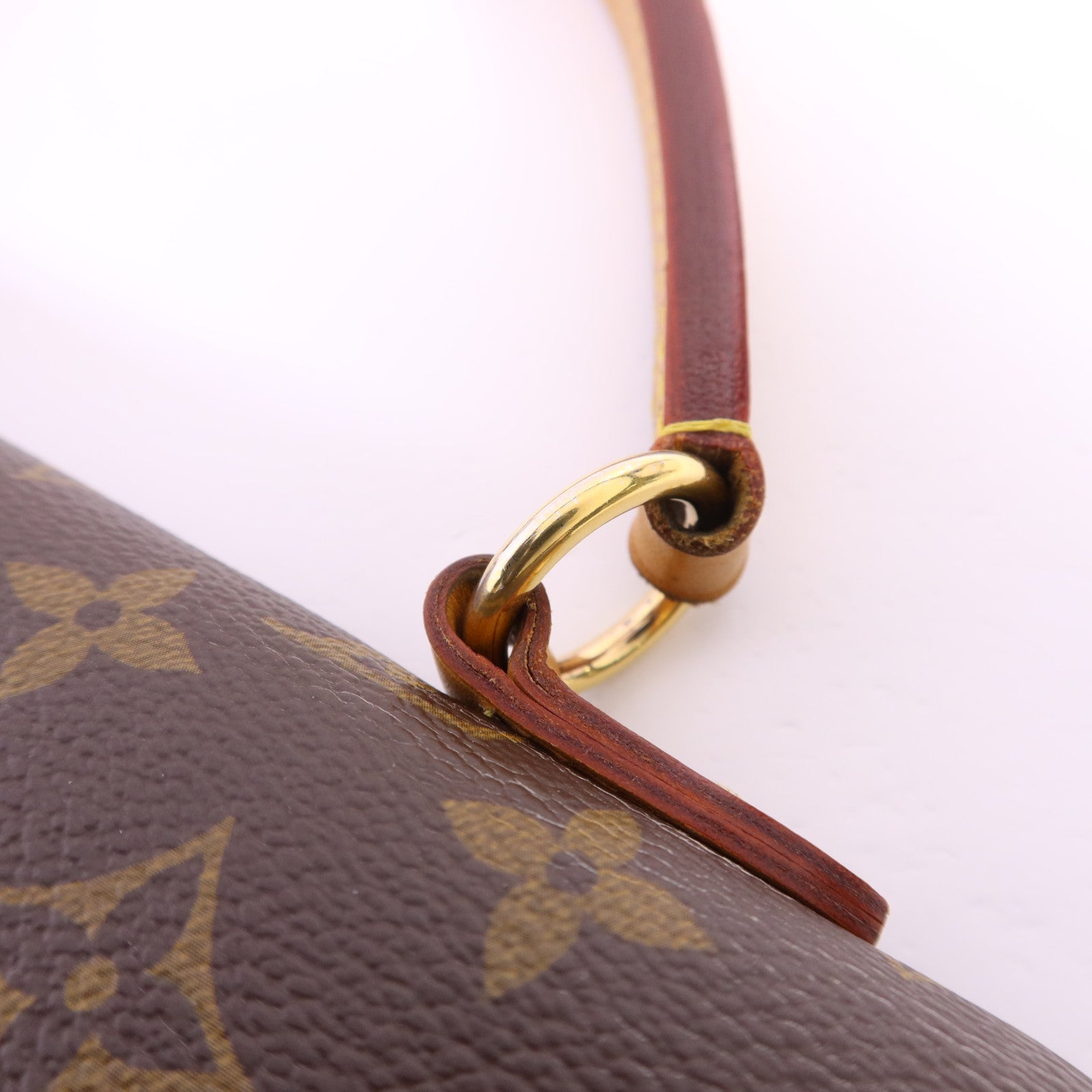 LOUIS VUITTON Monogram Cluny MM金扣手挽肩背兩用袋