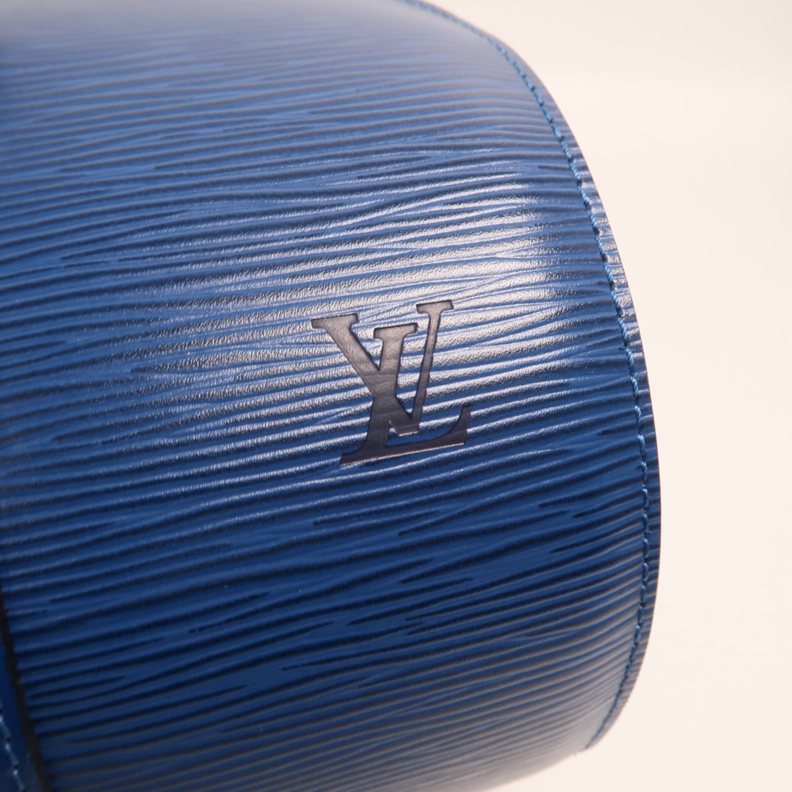 LOUIS VUITTON Epi Soufflot手挽袋藍色