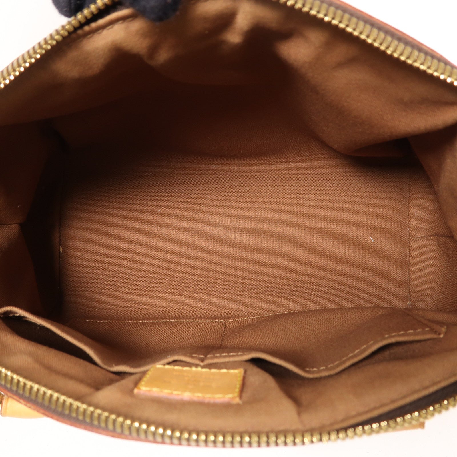 LOUIS VUITTON LV GHW Tivoli PM Shoulder Handbag M40143 Monogram Brown