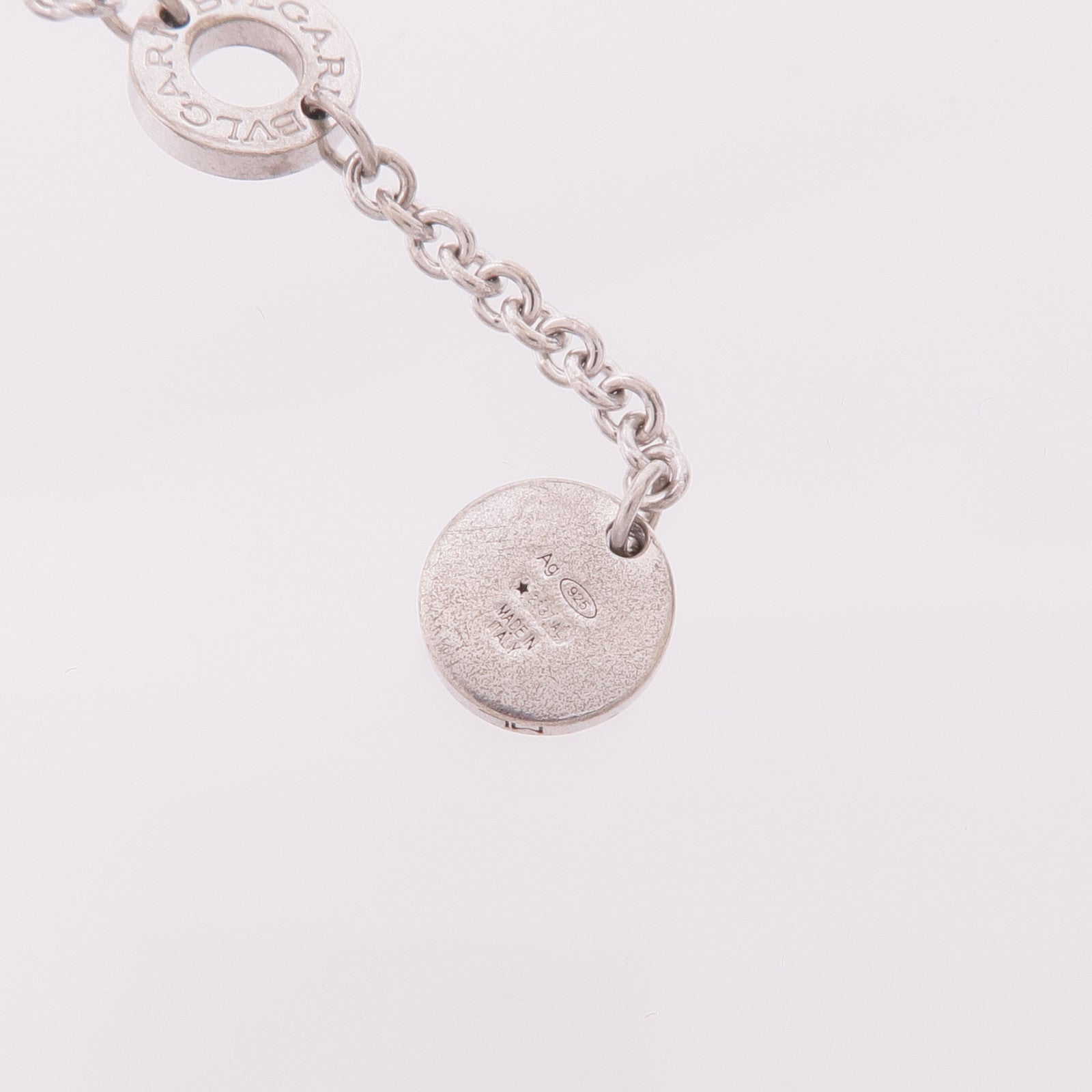 BVLGARI 925純銀/陶瓷Save The Children Bracelet手鏈