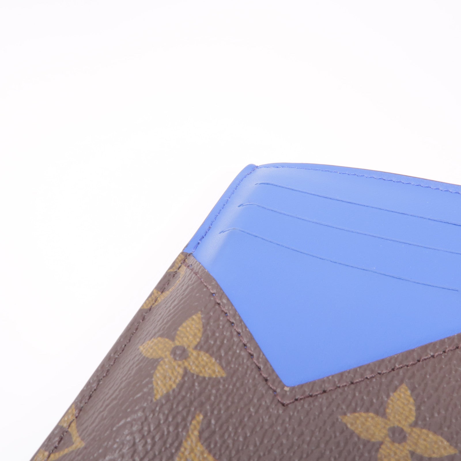 LOUIS VUITTON Monogram Coin Card Case銀扣零錢包