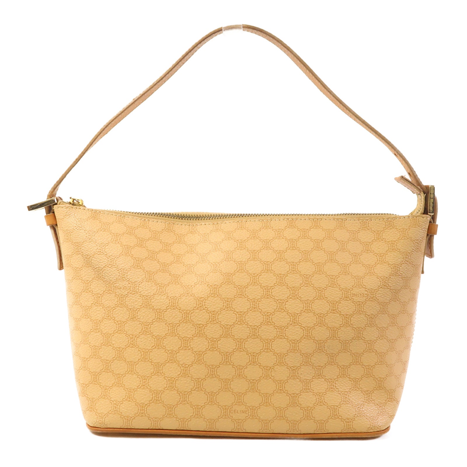 CELINE 塗層帆布Vintage Hand Bag金扣手挽袋