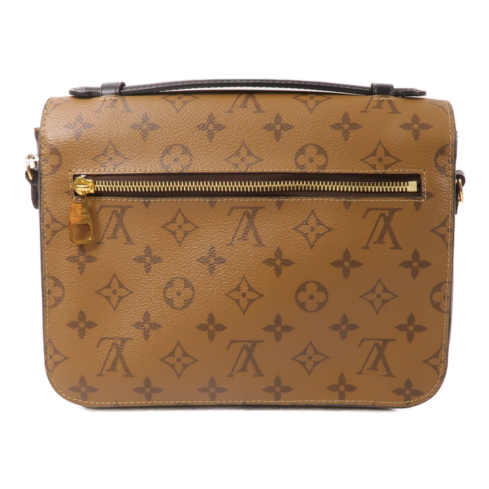 LOUIS VUITTON Monogram Reverse Pochette Metis手挽肩背兩用袋