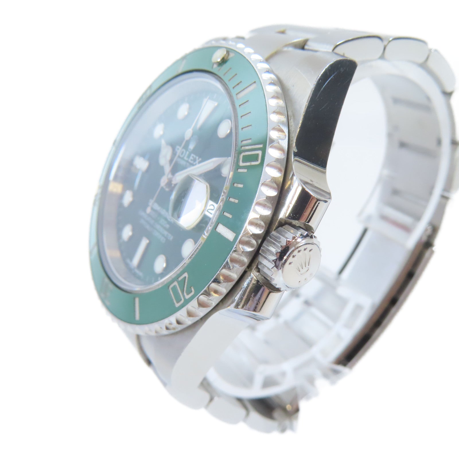 ROLEX Submariner Date不鏽鋼手錶自動機芯綠色