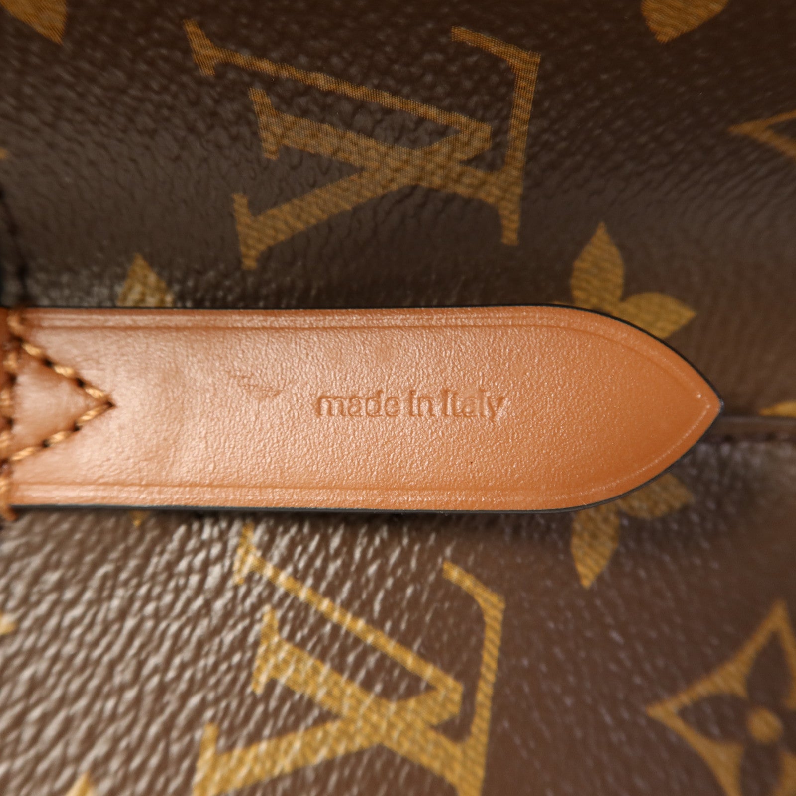 LOUIS VUITTON Monogram NeoNoe MM金扣肩背袋棕色