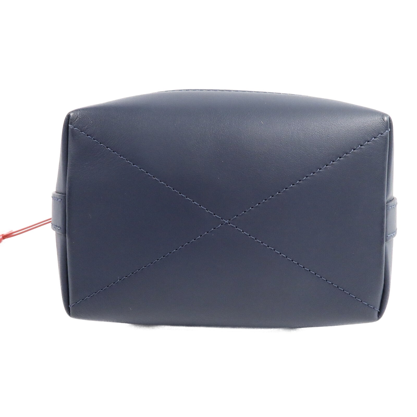 LOUIS VUITTON Monogram Denim/Taurillon Japanese Cruiser手挽肩背兩用袋