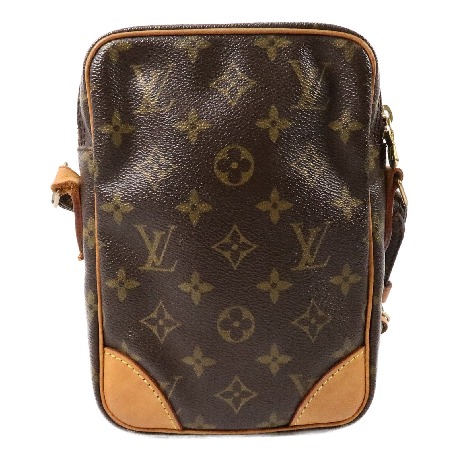 LOUIS VUITTON Monogram Danube金扣肩背袋
