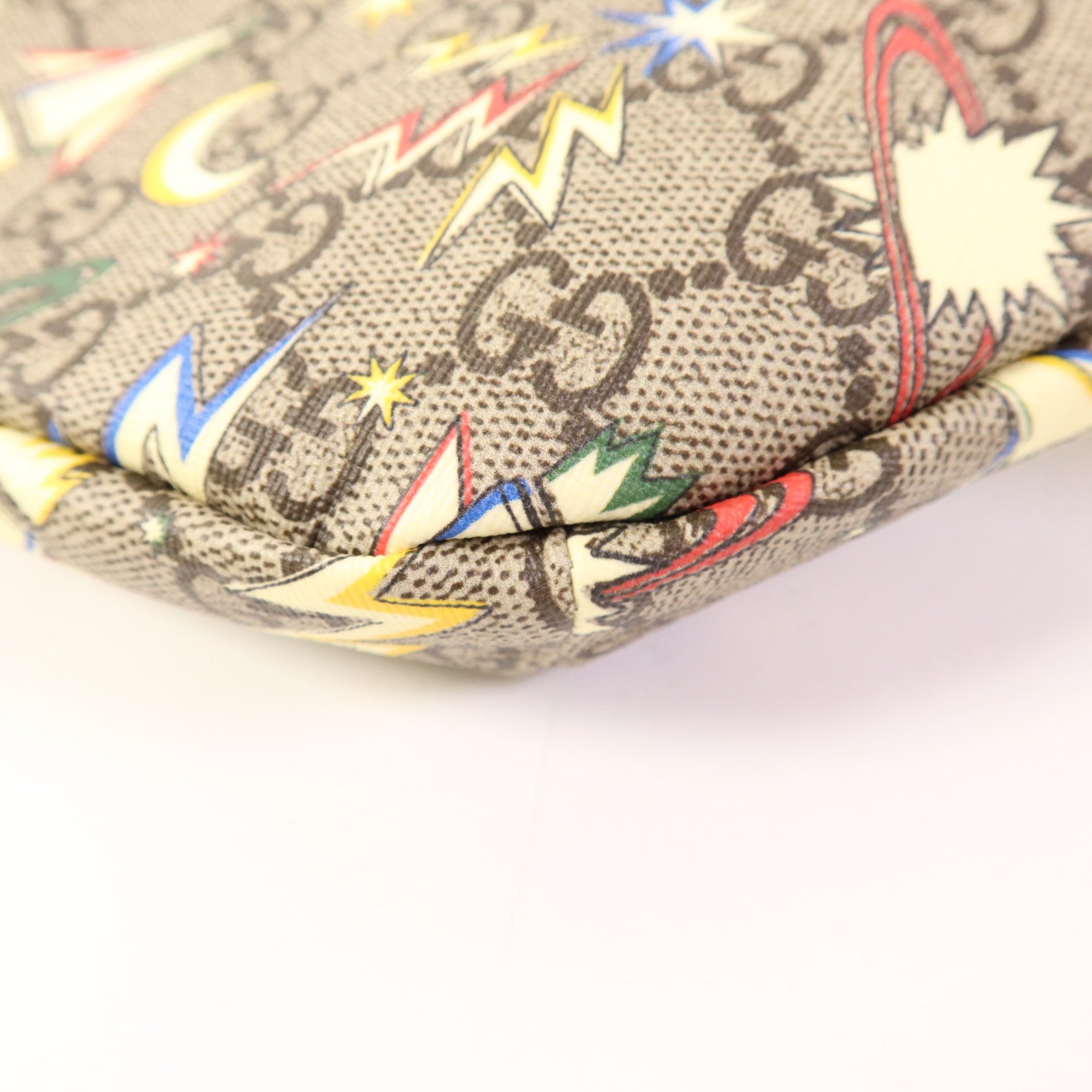 GUCCI 塗層帆布Waist/Body Bag銀扣腰包