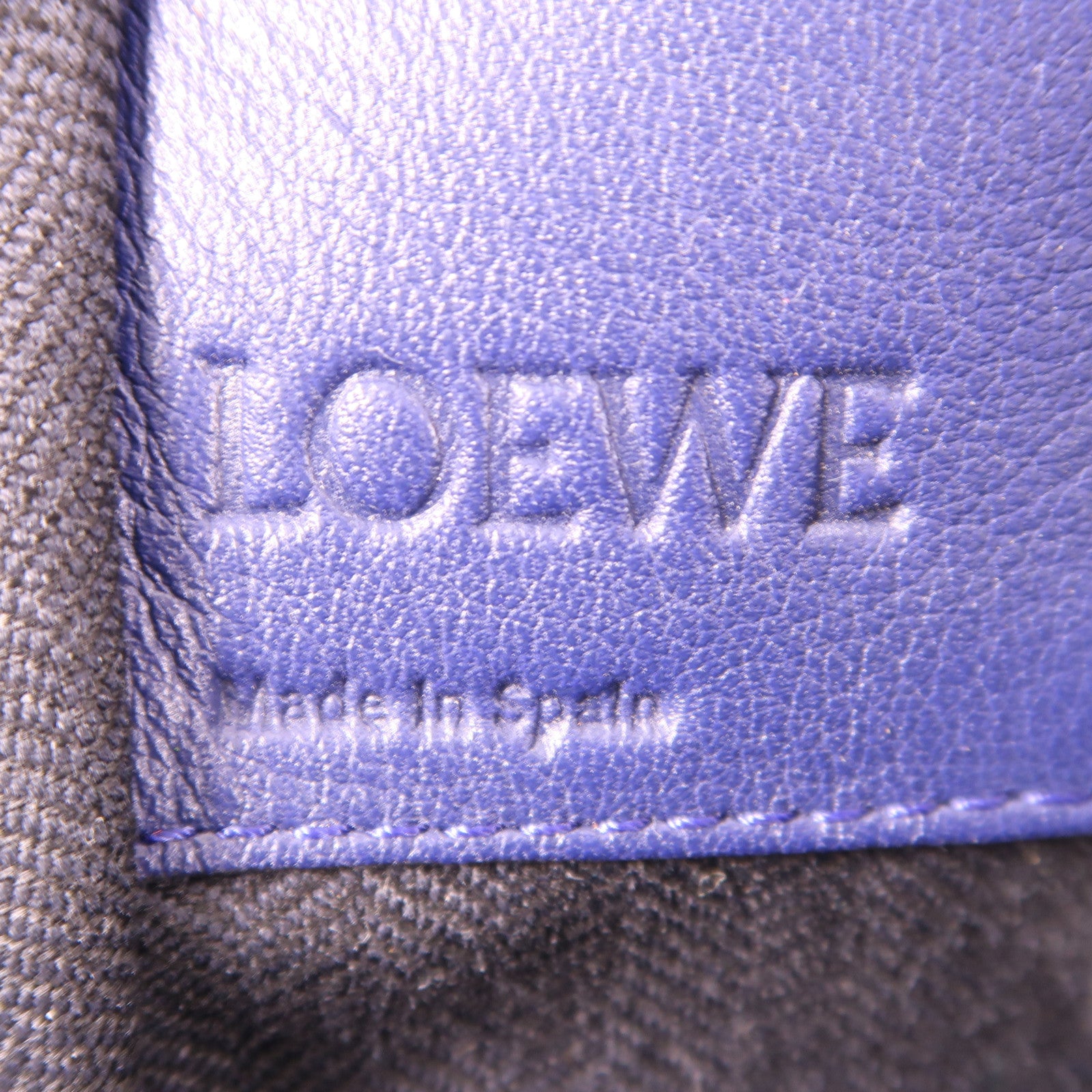LOEWE 牛皮皮革Hammock銀扣手挽肩背兩用袋
