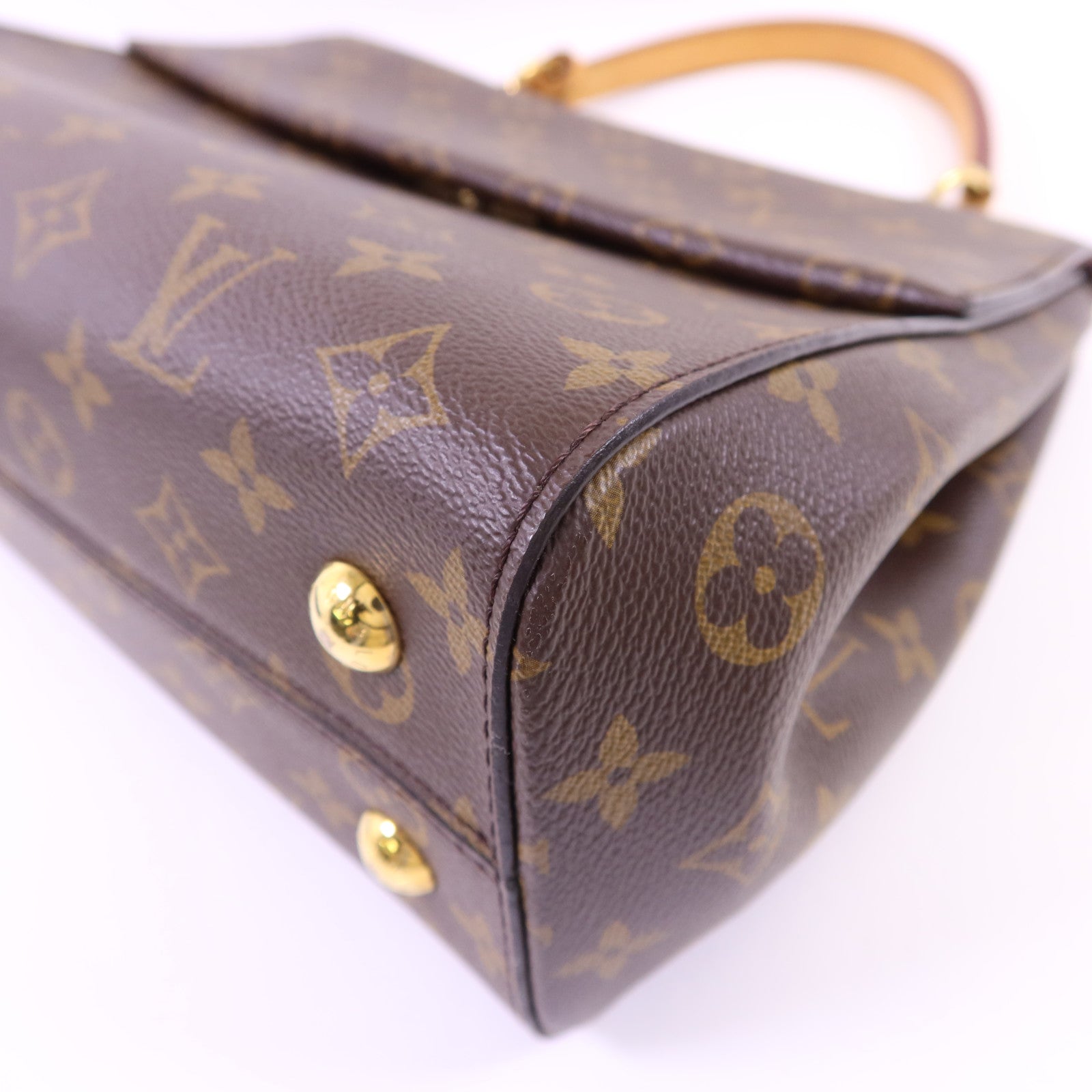 LOUIS VUITTON Monogram Cluny MM金扣手挽肩背兩用袋