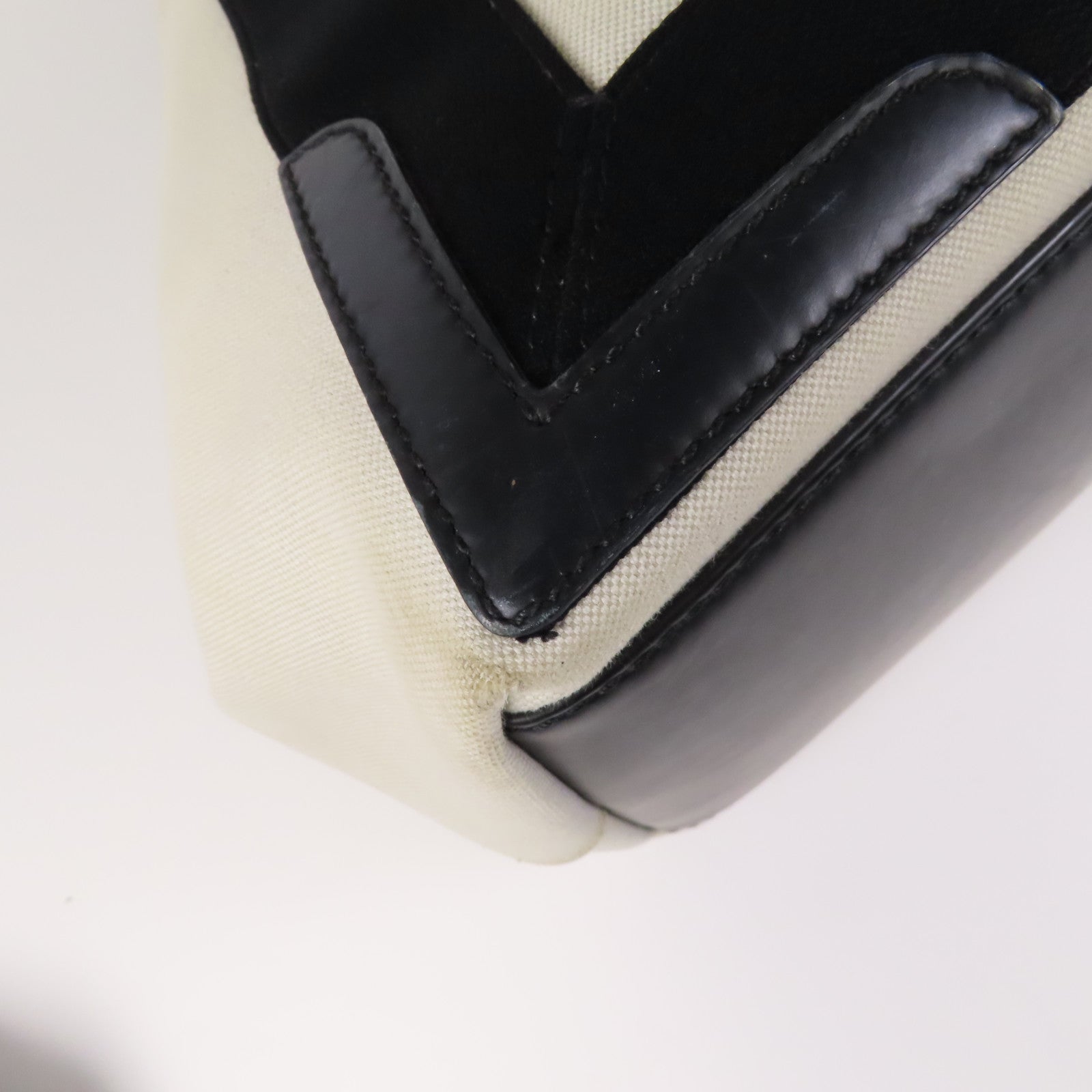 BALENCIAGA 帆布Tote Bag銀扣手挽袋