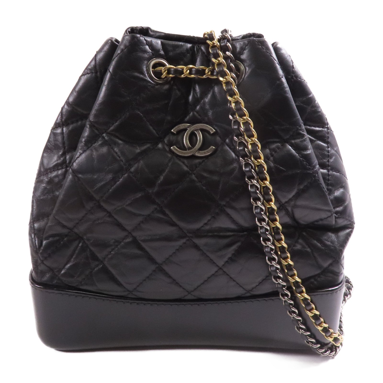 CHANEL 牛皮皮革Gabrielle Backpack背包