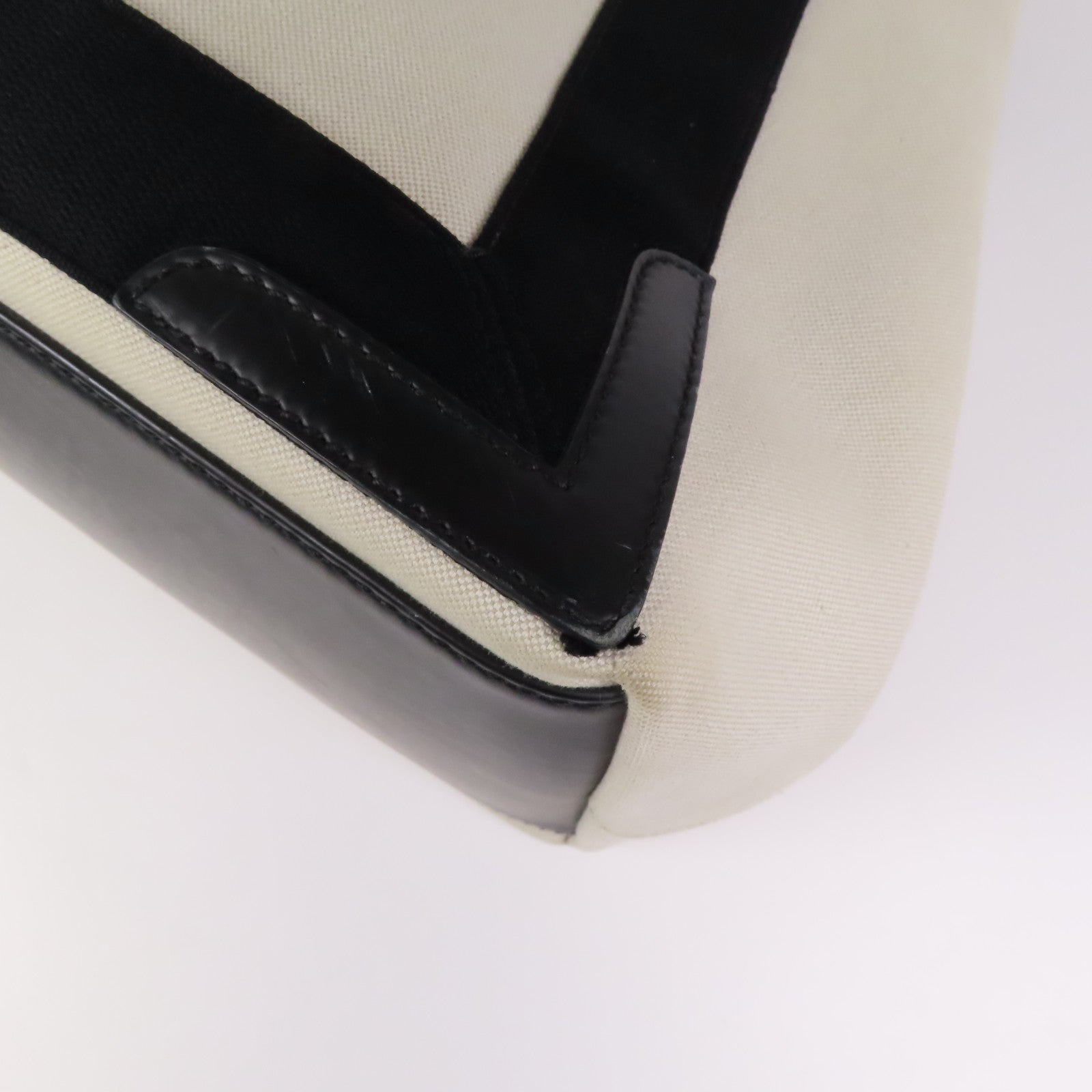 BALENCIAGA 帆布Tote Bag銀扣手挽袋