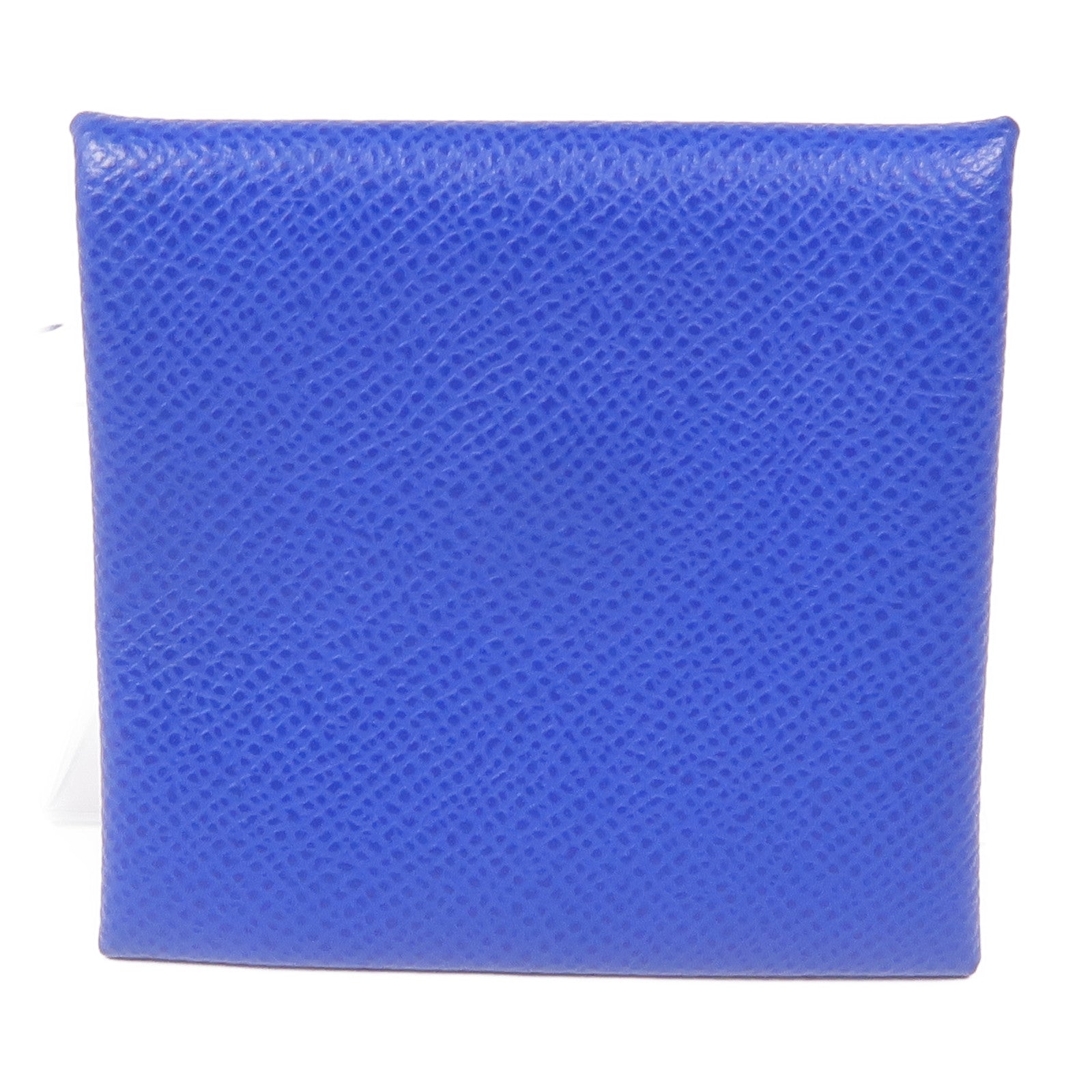 HERMES Epsom皮革Bastia銀扣零錢包