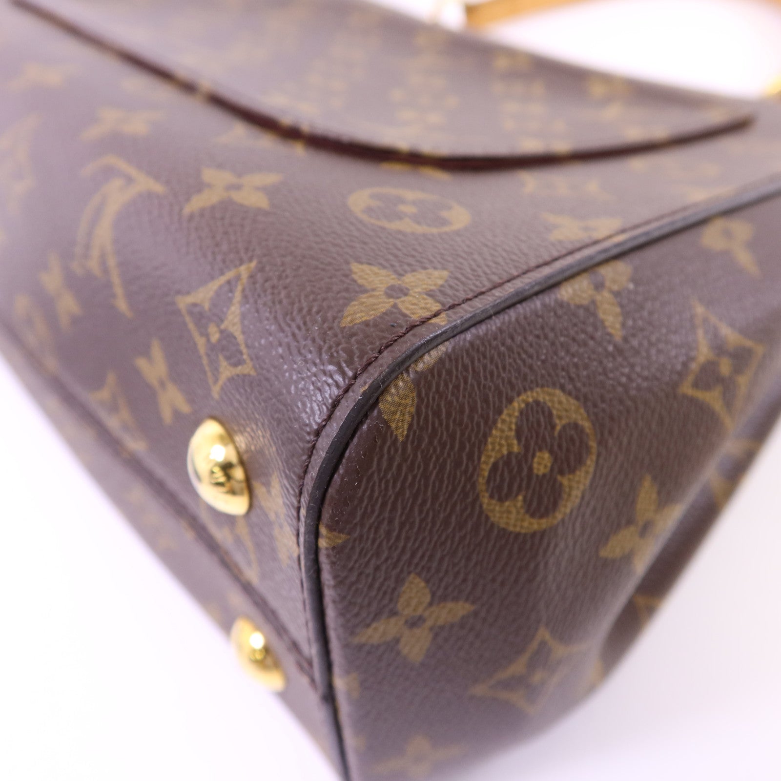 LOUIS VUITTON Monogram Cluny MM金扣手挽肩背兩用袋