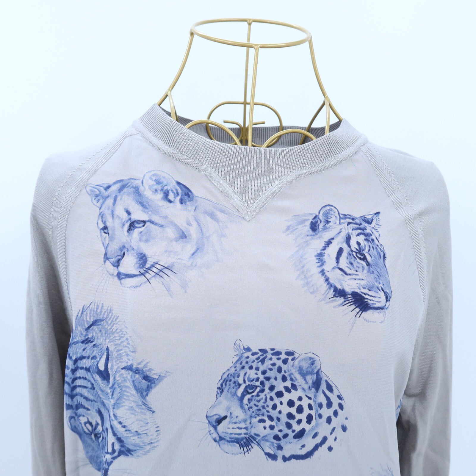 HERMES Silk Dans I Atelier Rober Sweater針織