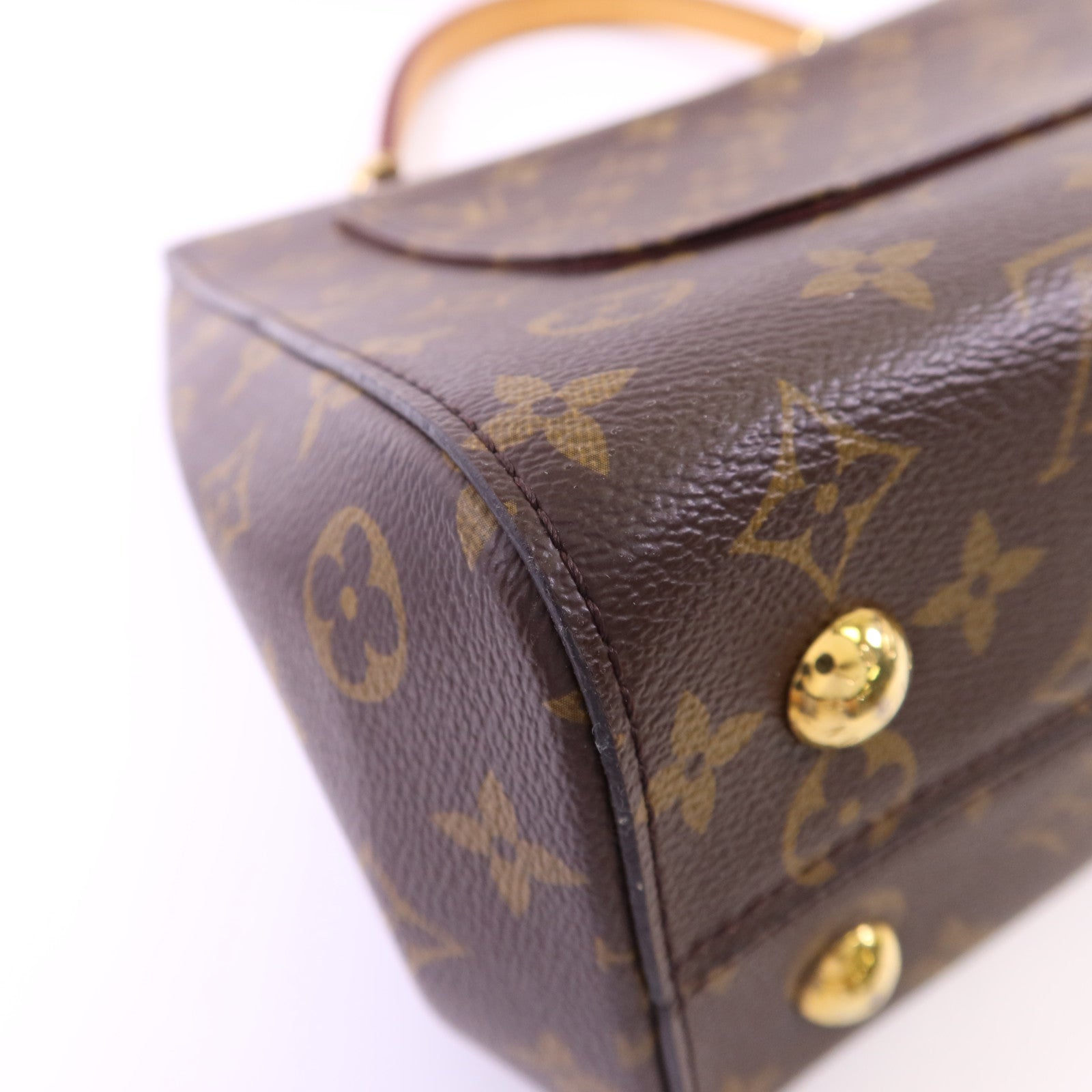 LOUIS VUITTON Monogram Cluny MM金扣手挽肩背兩用袋
