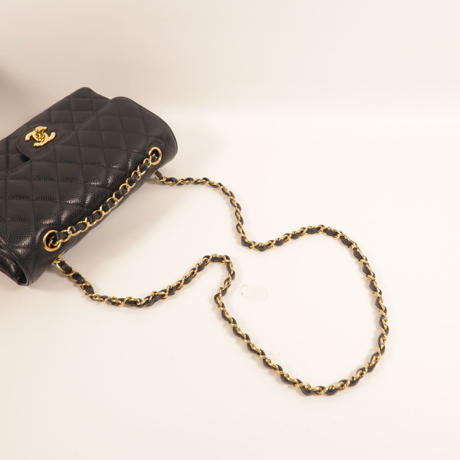 CHANEL 牛皮皮革Classic 23鏈帶肩背袋