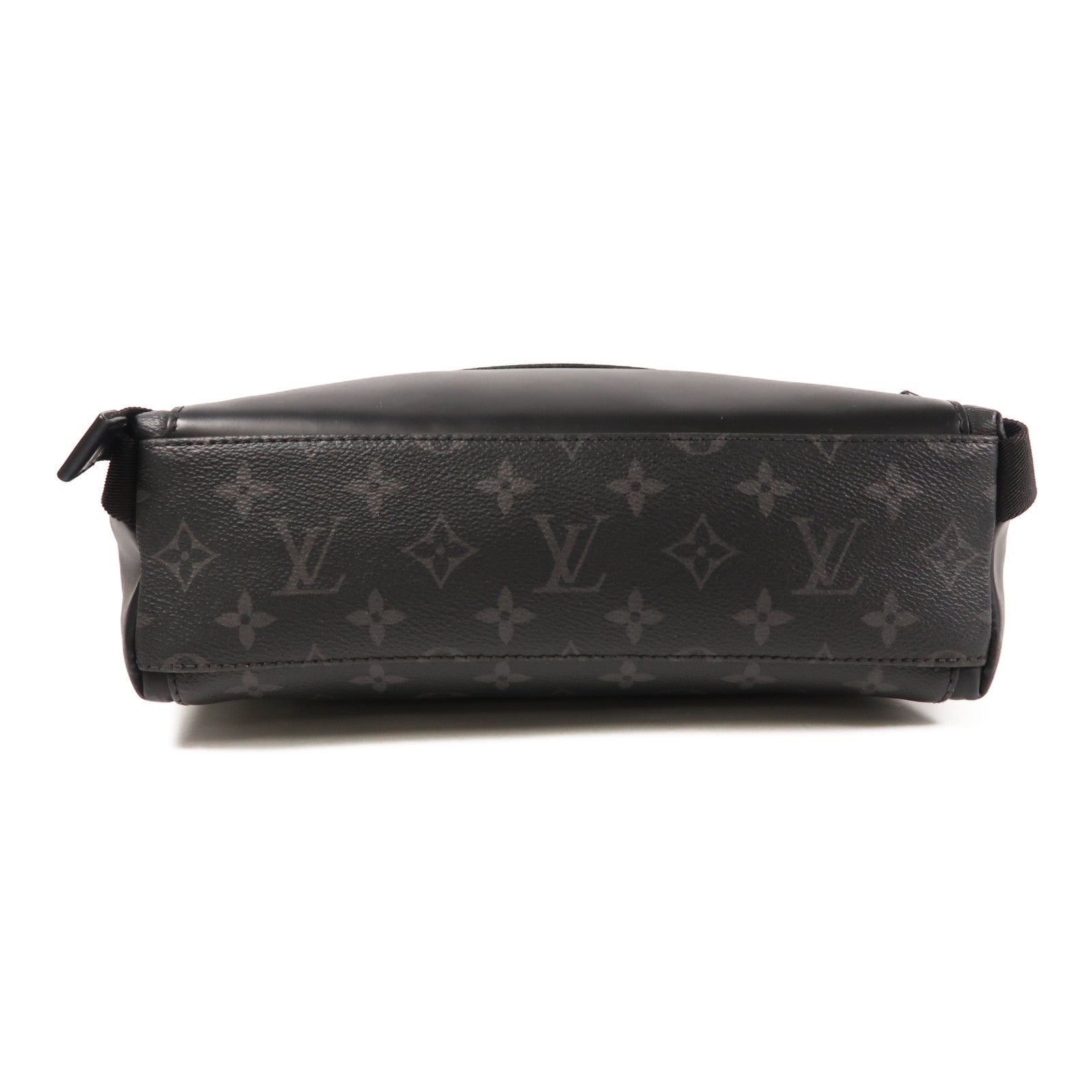 LOUIS VUITTON Monogram Eclipse Messenger PM Voyager銀扣肩背袋
