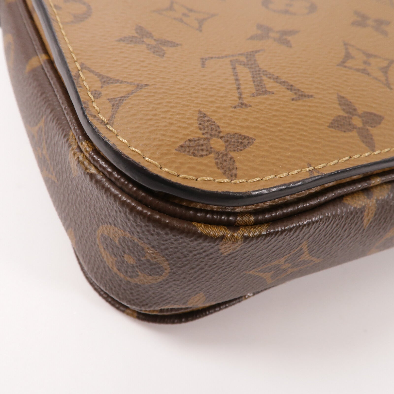 LOUIS VUITTON Monogram Reverse Pochette Metis手挽肩背兩用袋