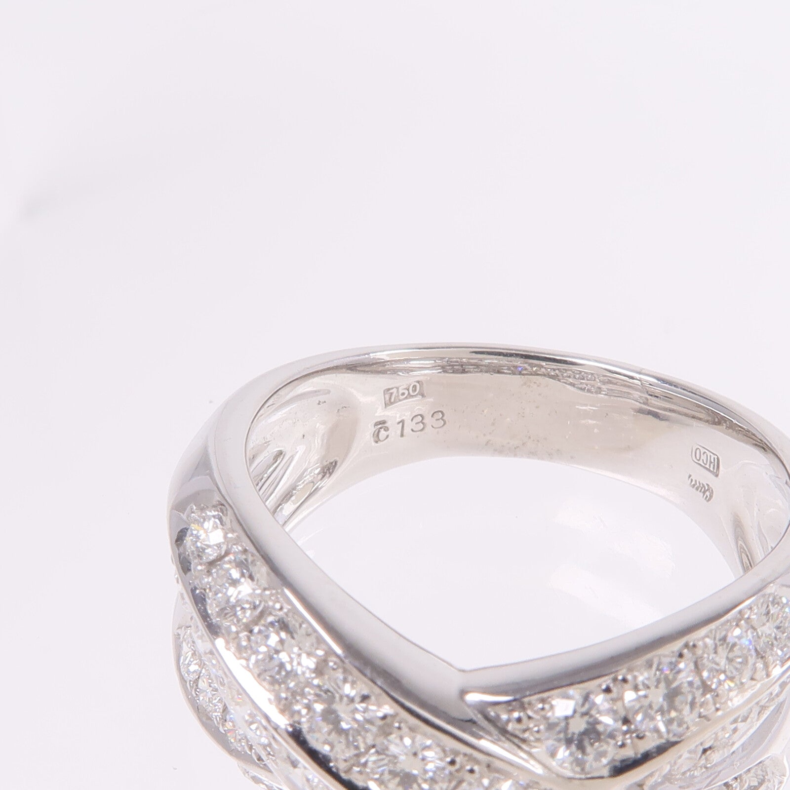 JEWELRY 18K白金Diamond Ring鑽石戒指