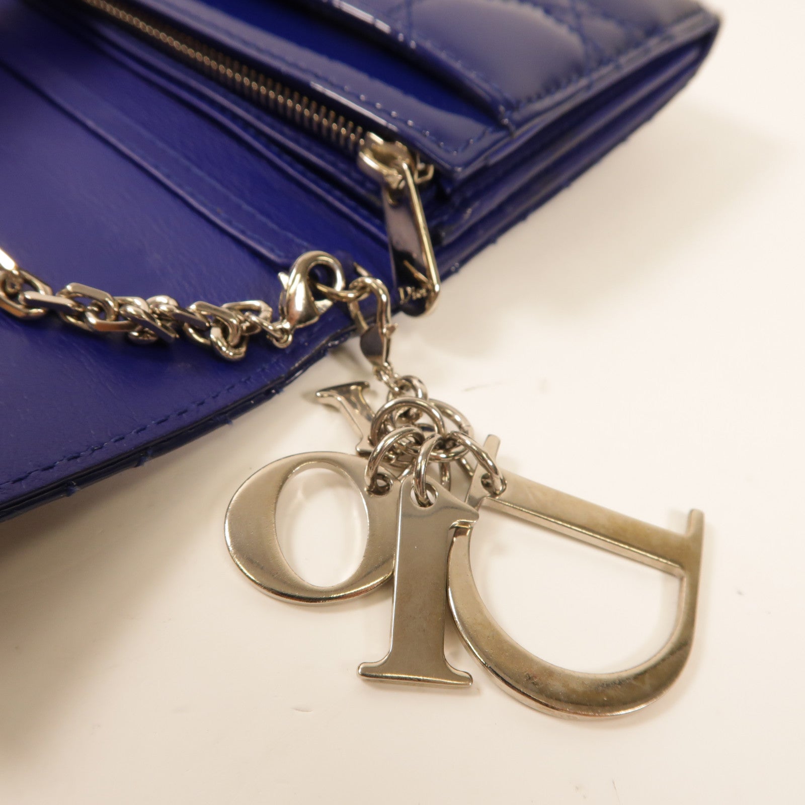 Dior 漆皮皮革Lady Dior Pouch手拿包