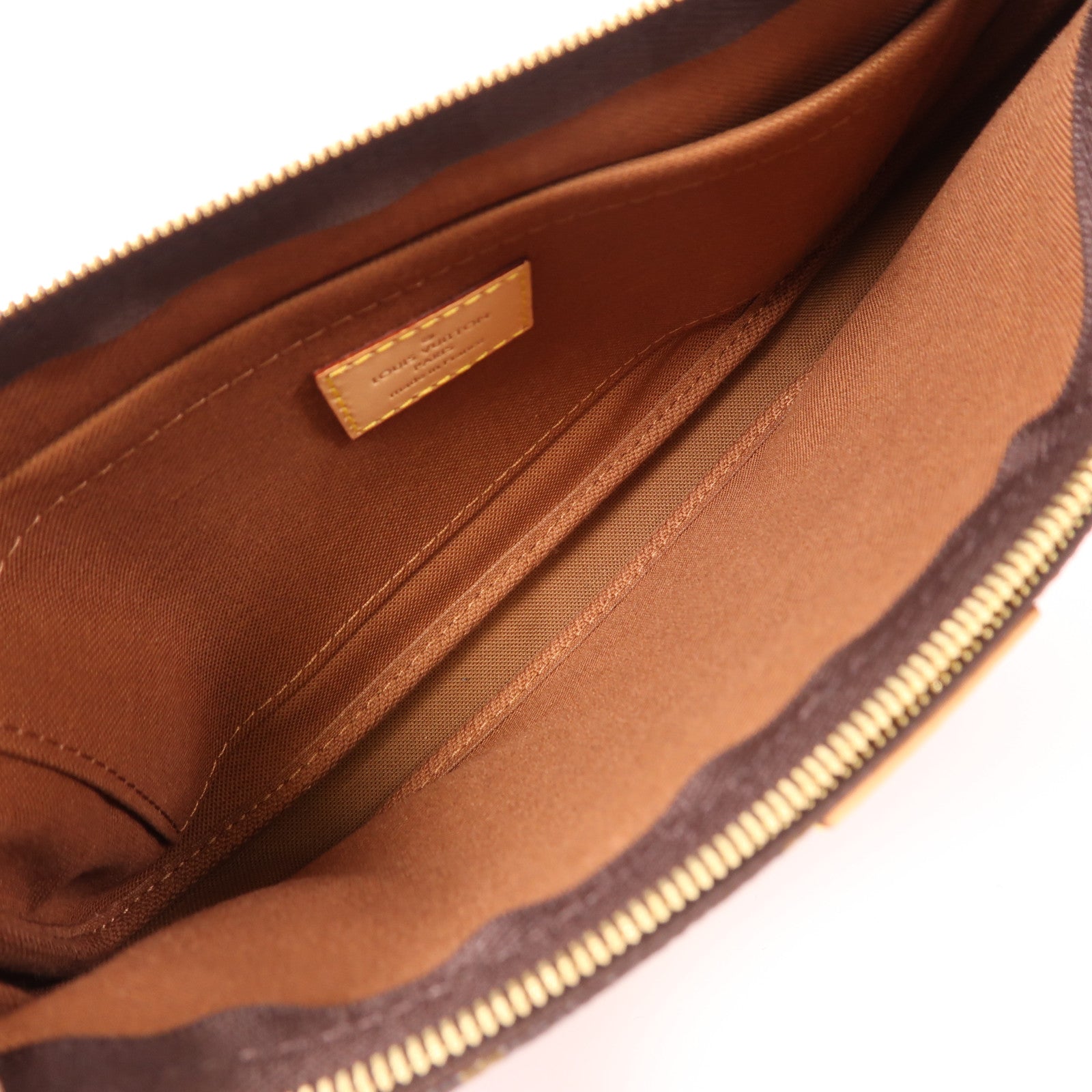 LOUIS VUITTON Monogram Multi Pochette Accessoires金扣手挽肩背兩用袋