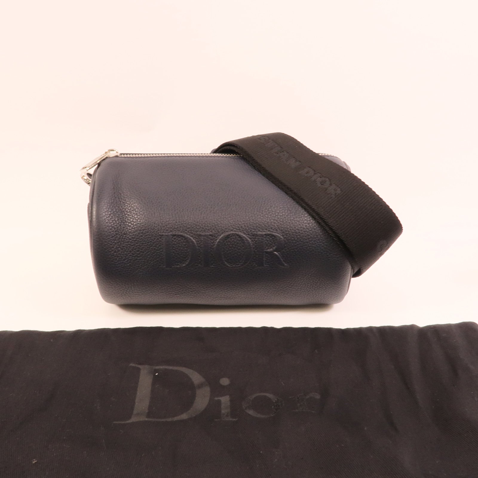 Dior 牛皮皮革Roller Messenger肩背袋