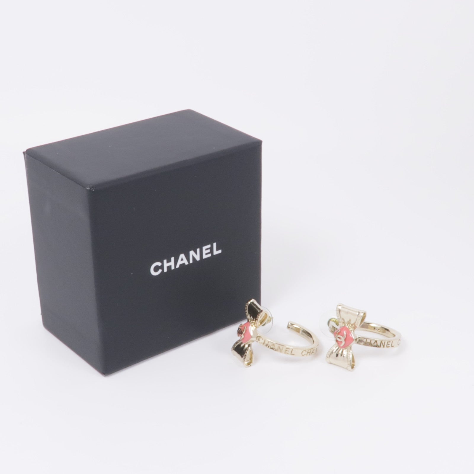 CHANEL 金屬/PVC Earrings耳環