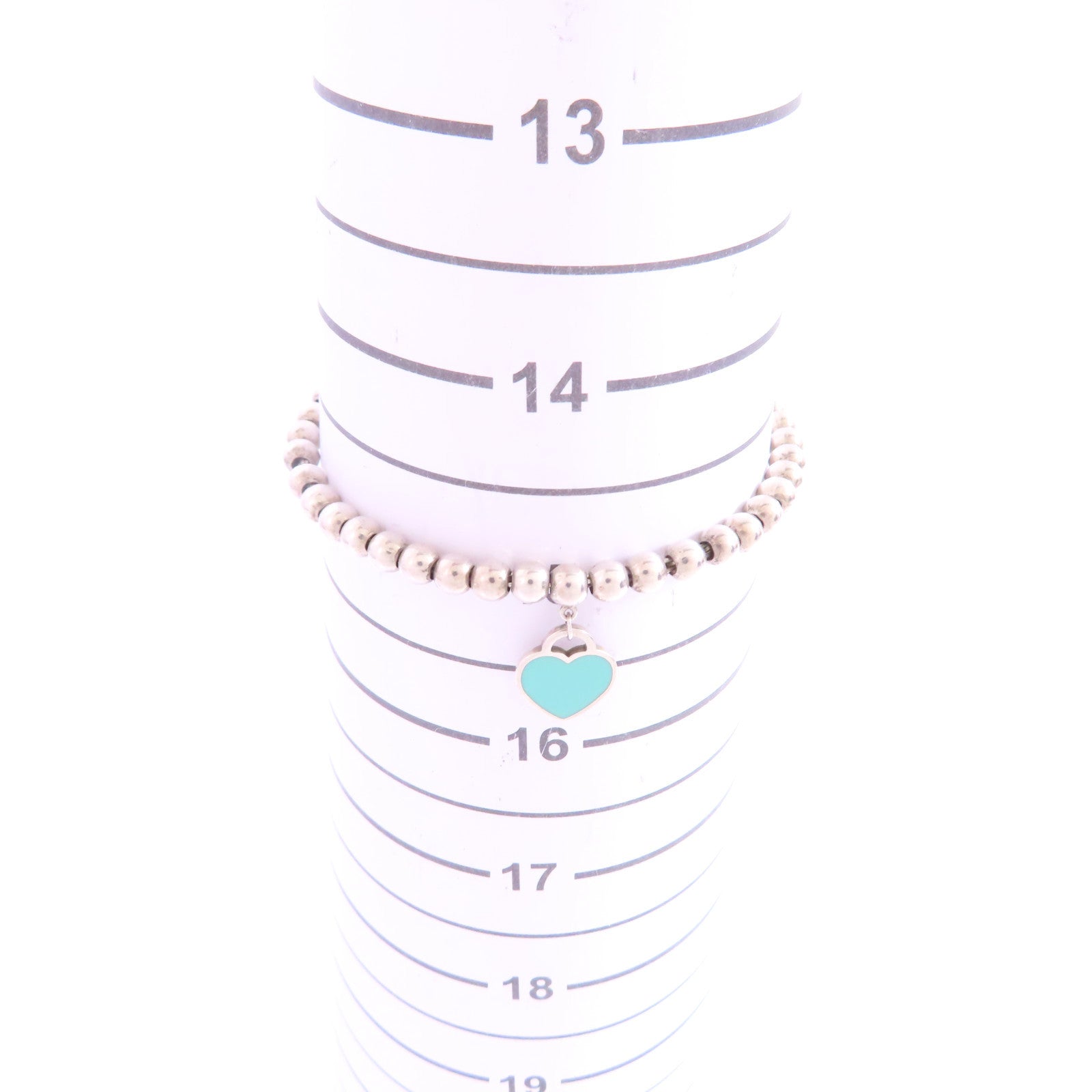 TIFFANY＆CO 925純銀Return To Tiffany Heart Tag Bracelet手鏈