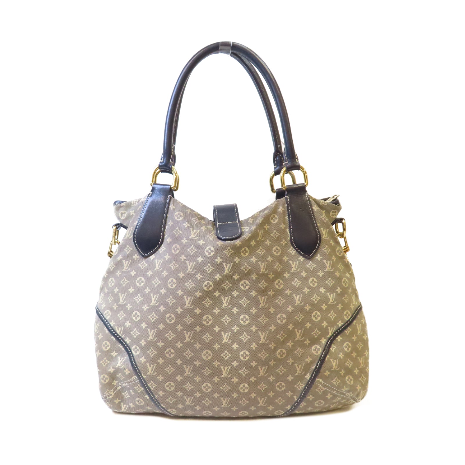 LOUIS VUITTON 【激減優惠】Monogram Idylle Elegie金扣手挽肩背兩用袋灰色/藍色