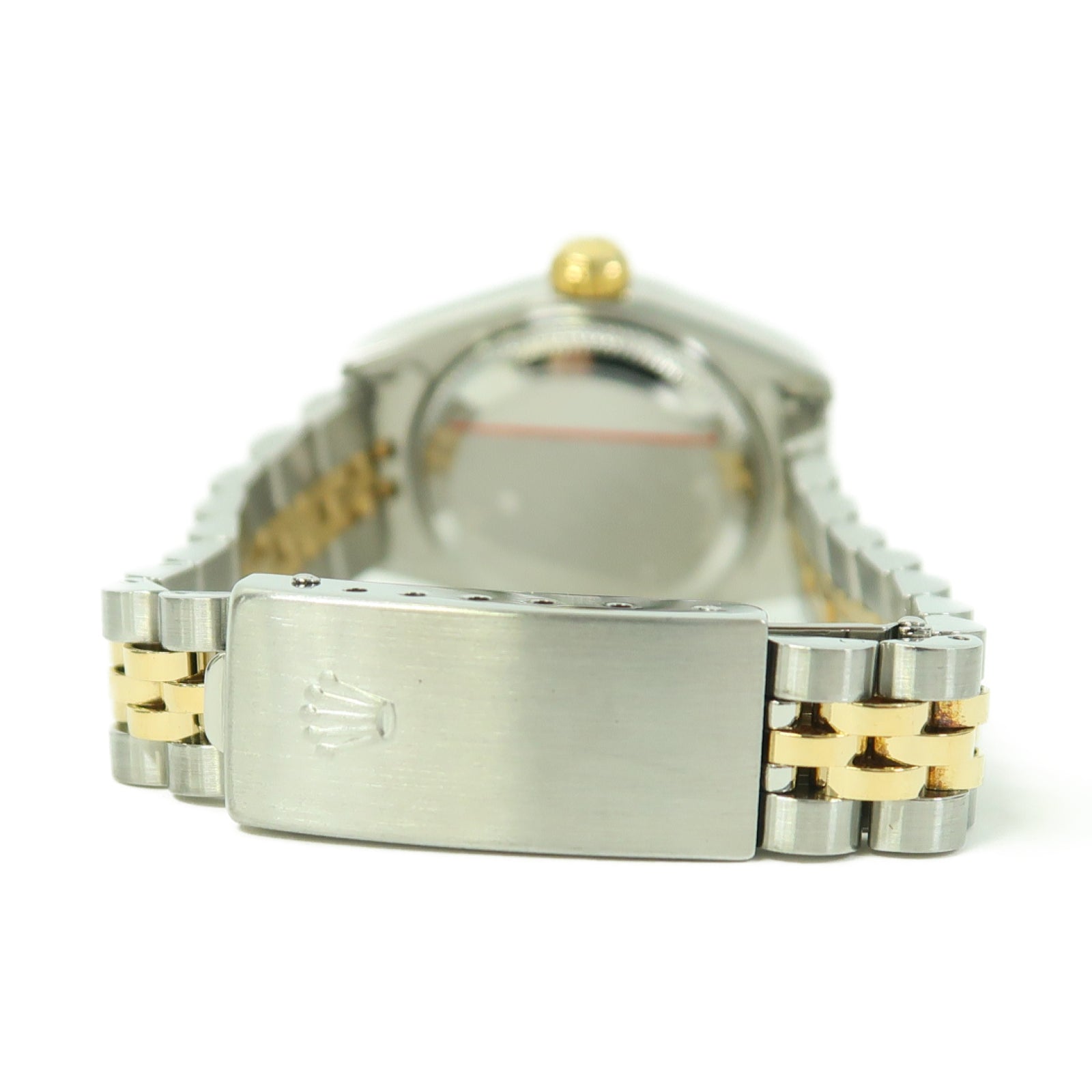ROLEX Lady-Datejust 18K黃金/不鏽鋼手錶自動機芯金色