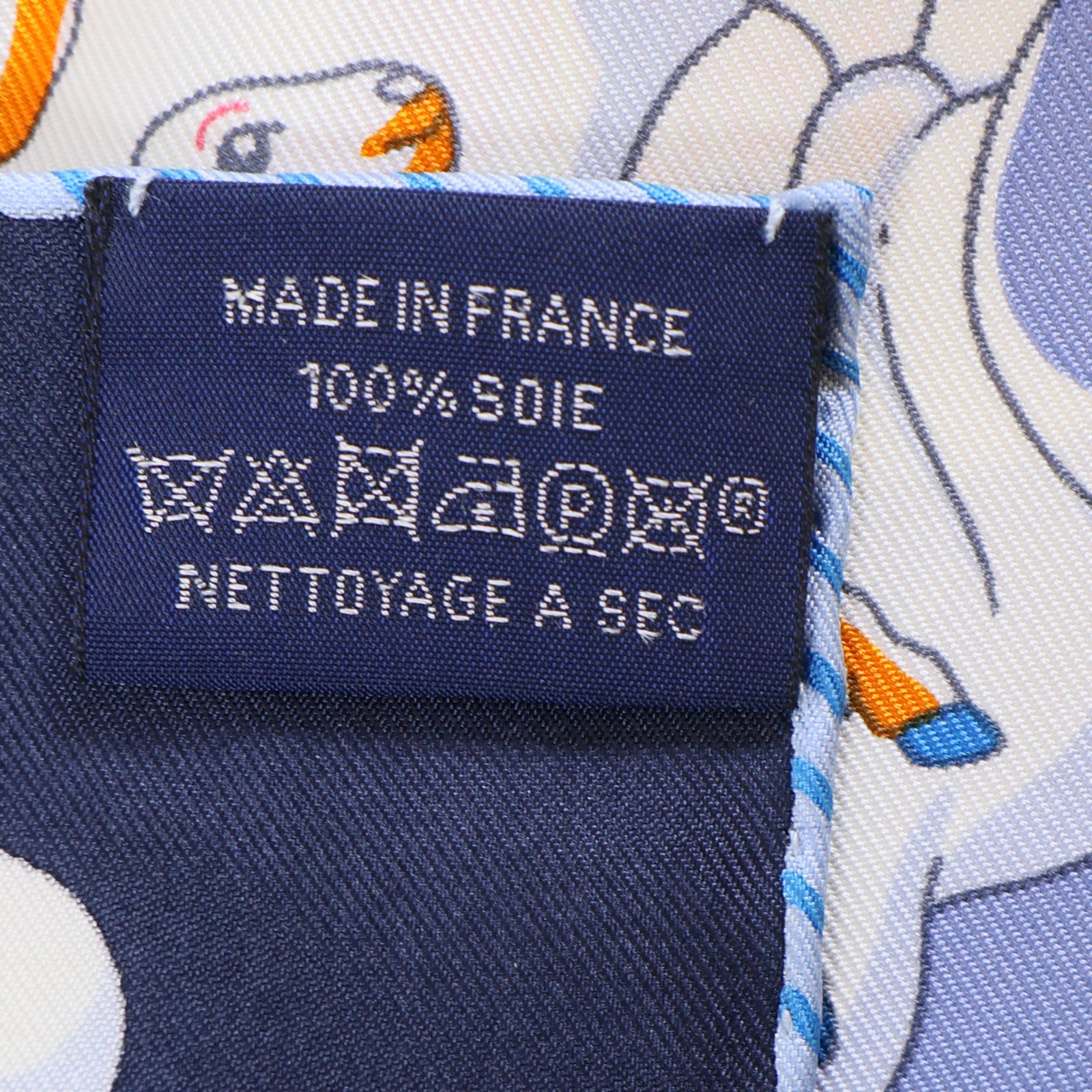 HERMES 絲質Scarf絲巾彩色