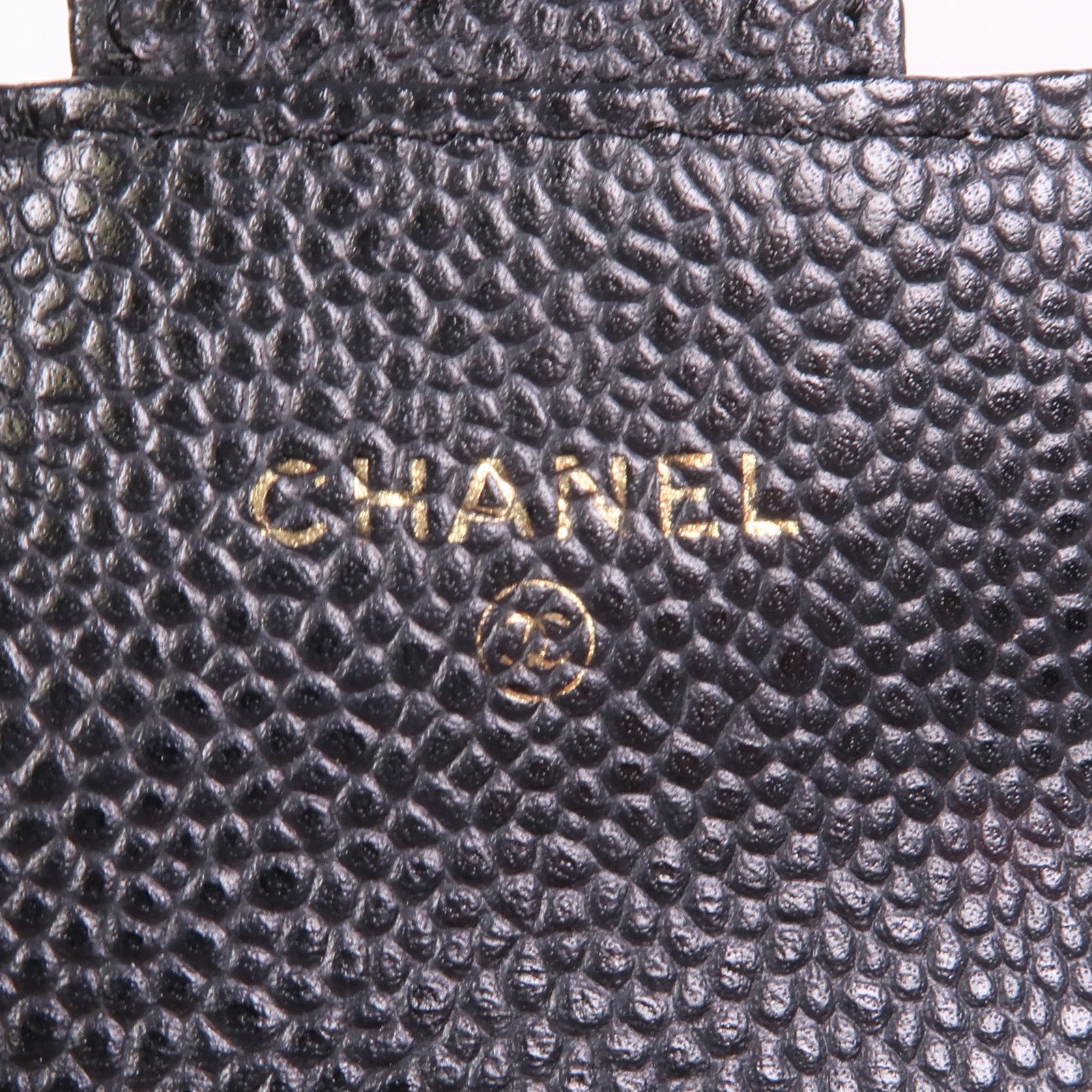 CHANEL 牛皮皮革Coin/Card Case金扣卡片套/鎖匙包