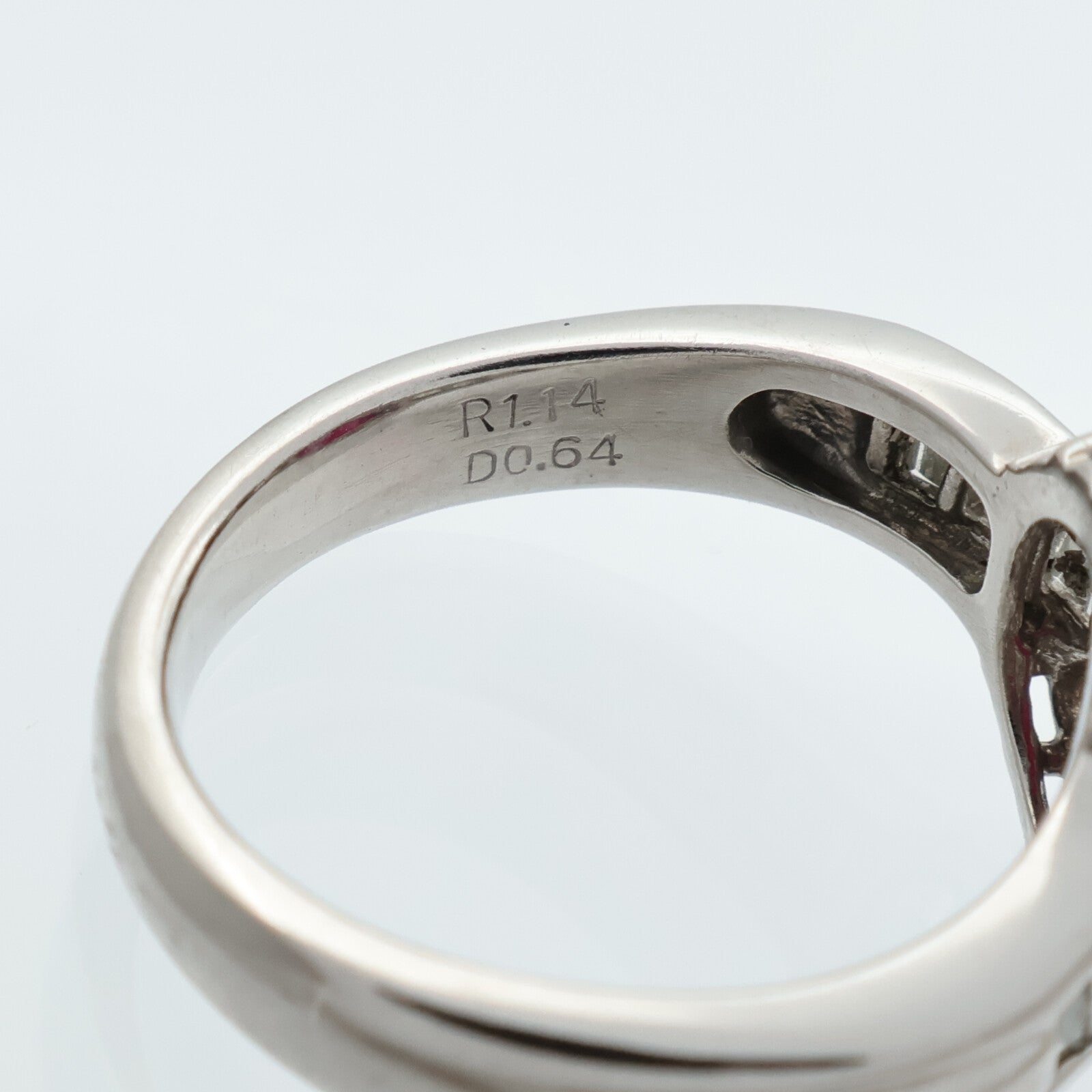 JEWELRY PT900鉑金/紅寶石Ruby鑽石戒指
