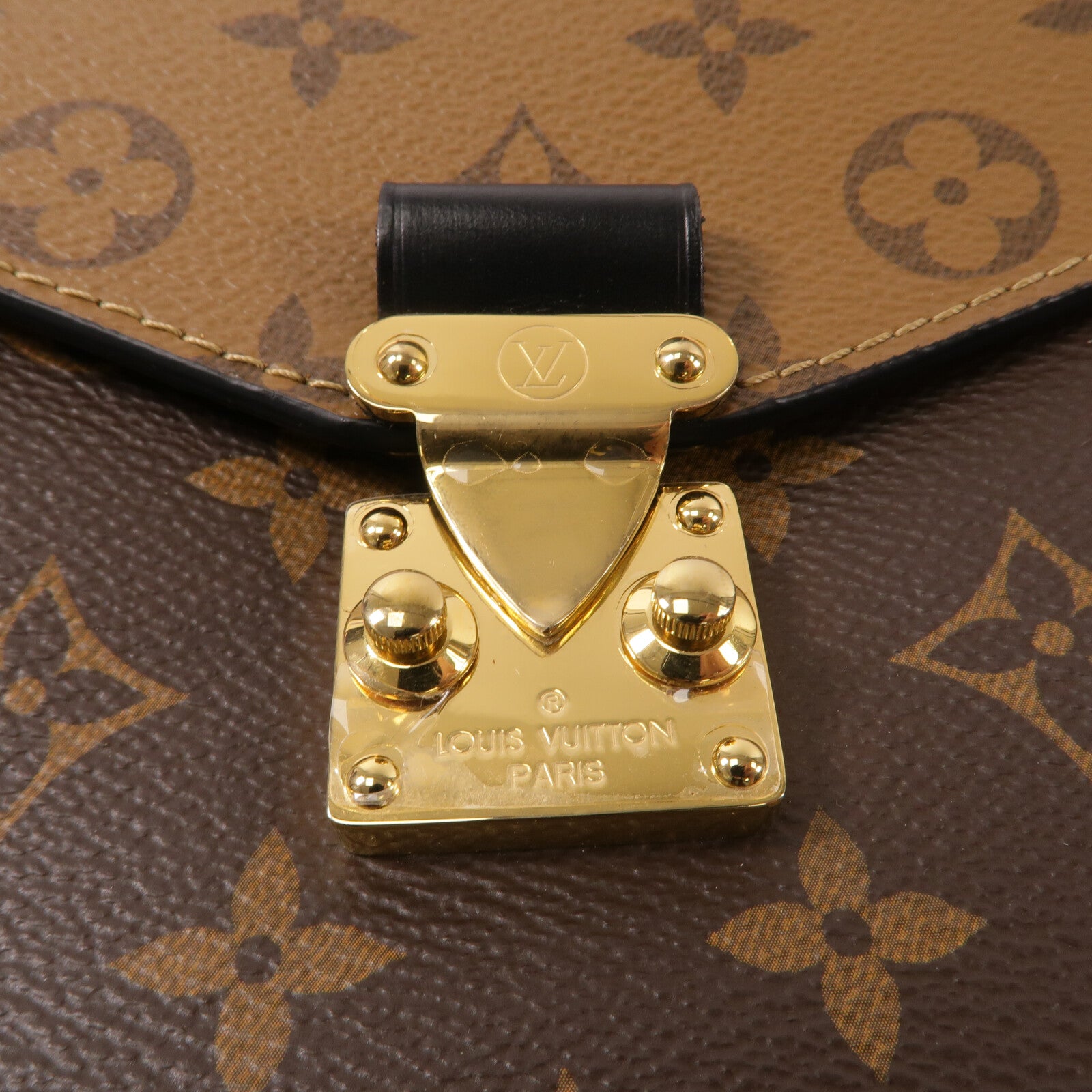 LOUIS VUITTON Monogram Reverse Pochette Metis手挽肩背兩用袋