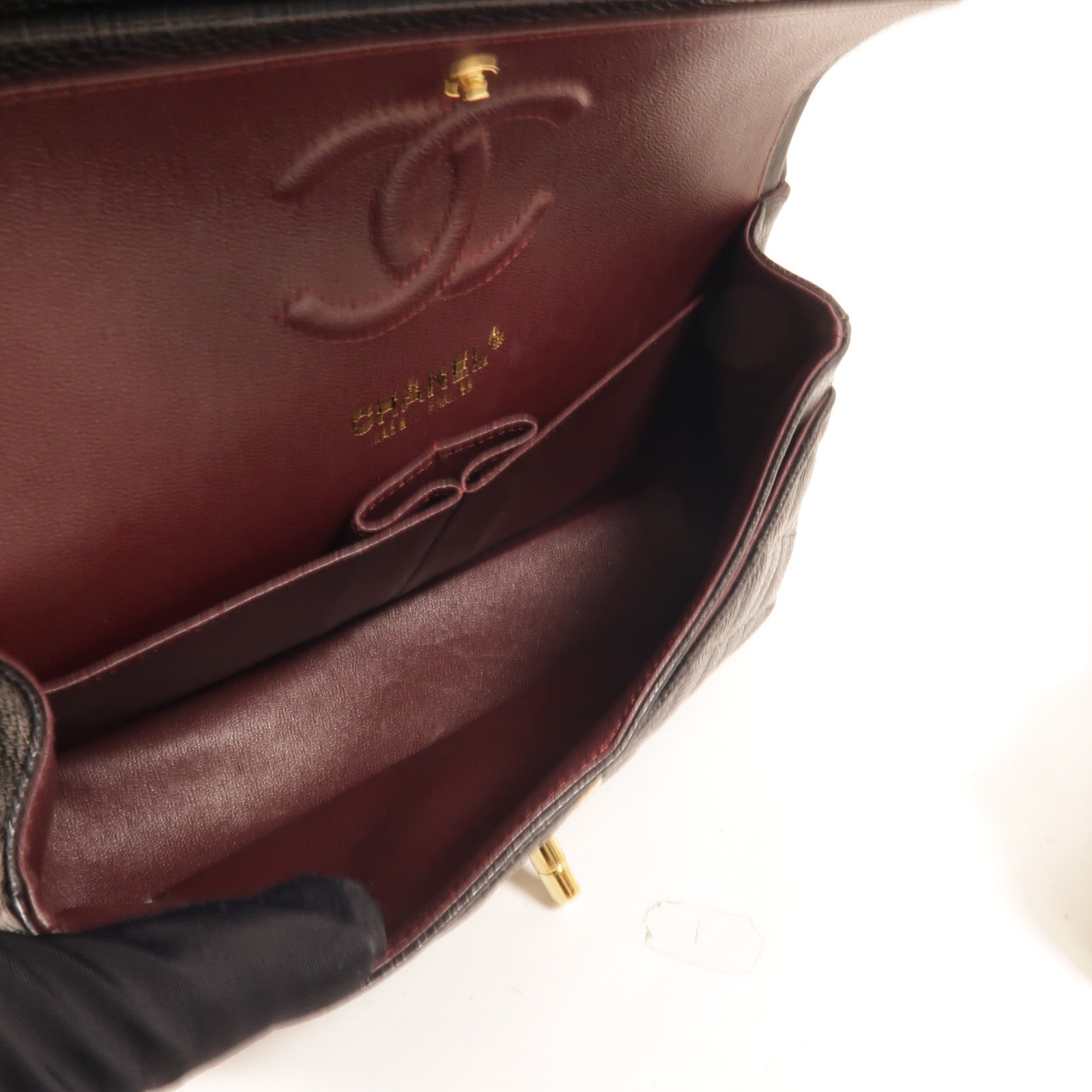 CHANEL 牛皮皮革Classic 23鏈帶肩背袋