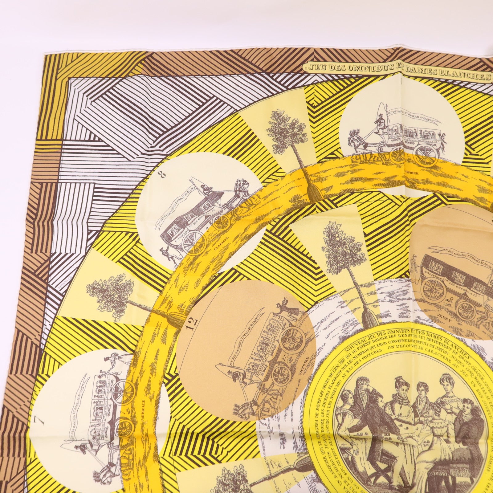 HERMES 絲質Scarf 90X90絲巾