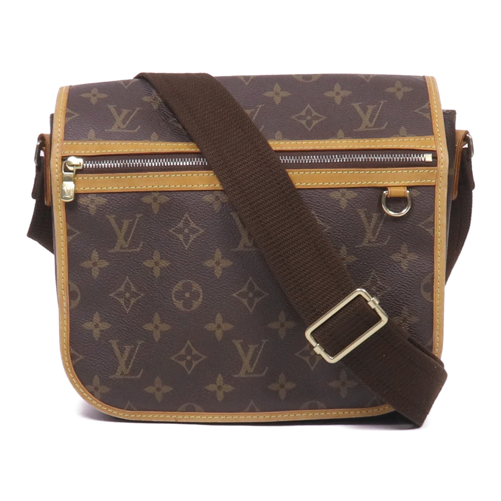 LOUIS VUITTON Monogram Bosphore金扣肩背袋
