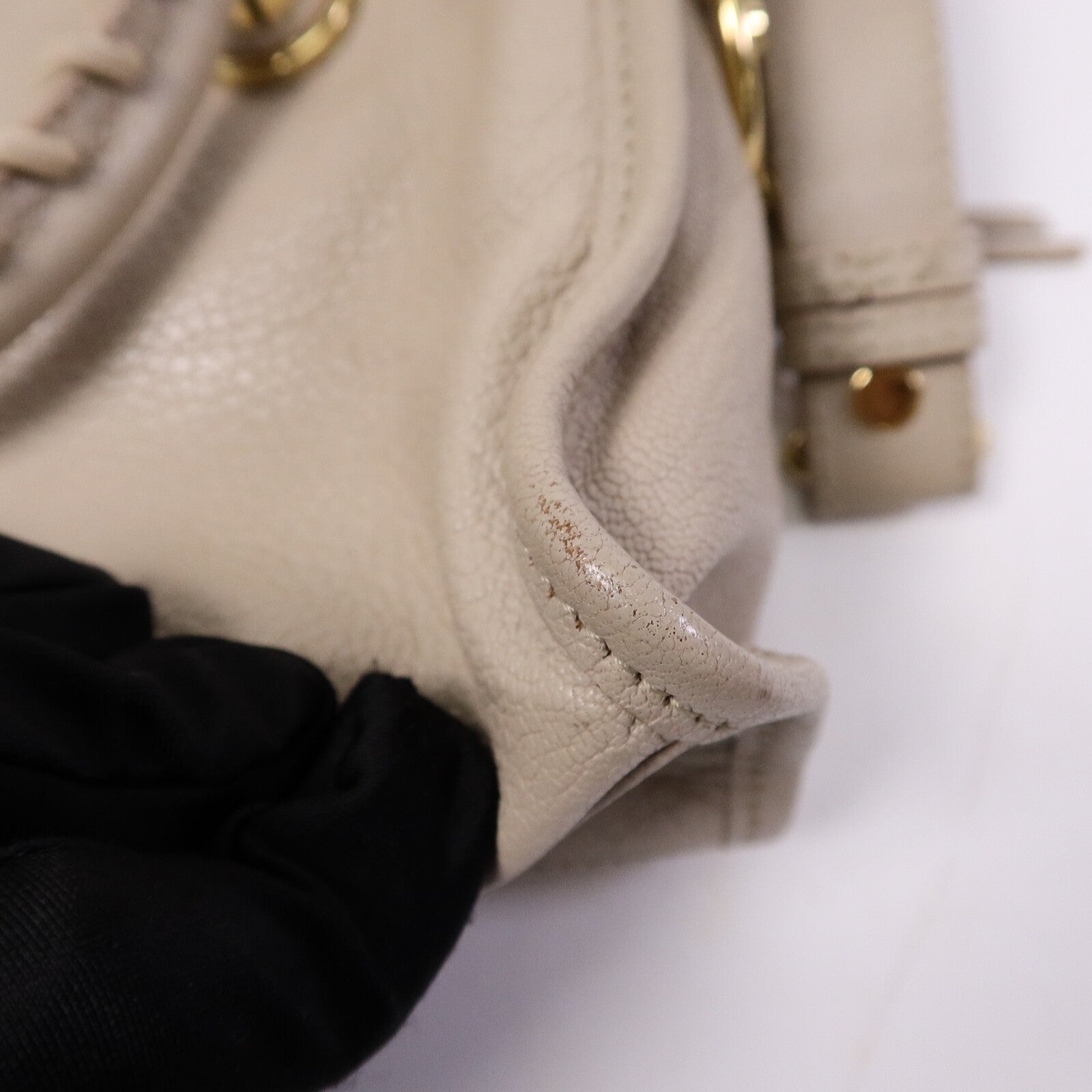 BALENCIAGA 牛皮皮革Classic Metallic Edge Mini City手挽肩背兩用袋
