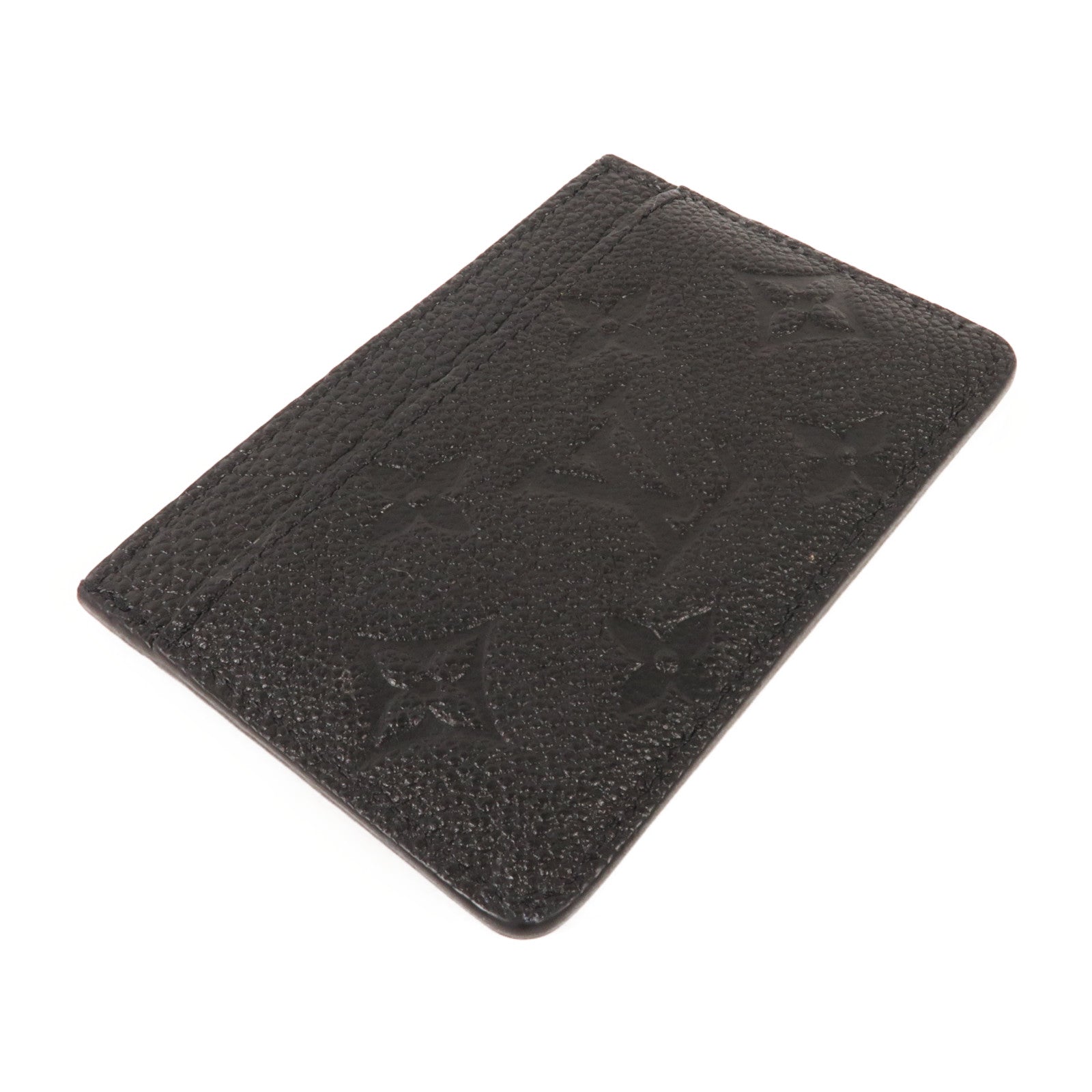 LOUIS VUITTON Monogram Empreinte Card Case金扣卡片套