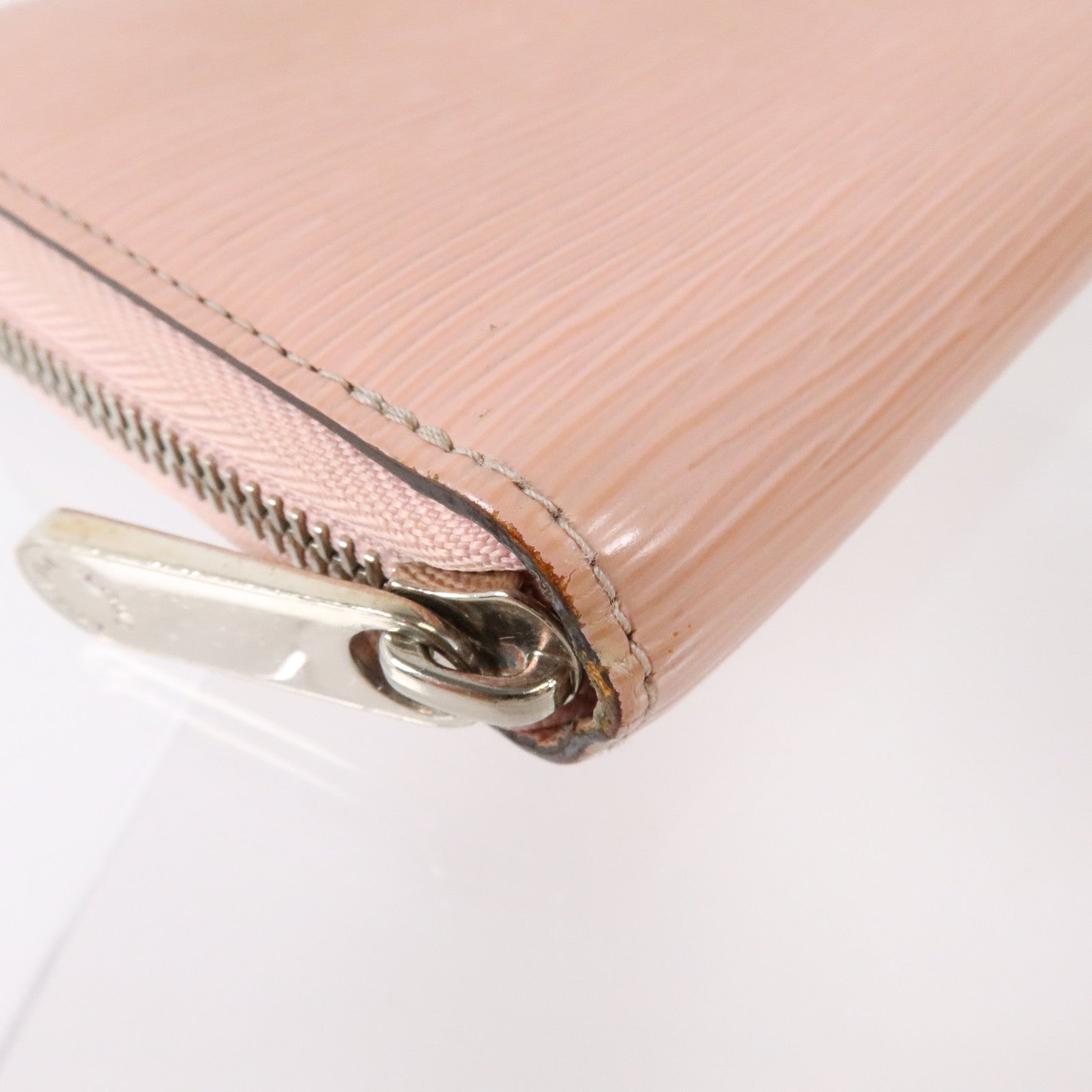 LOUIS VUITTON Epi Zippy Wallet銀扣長錢包