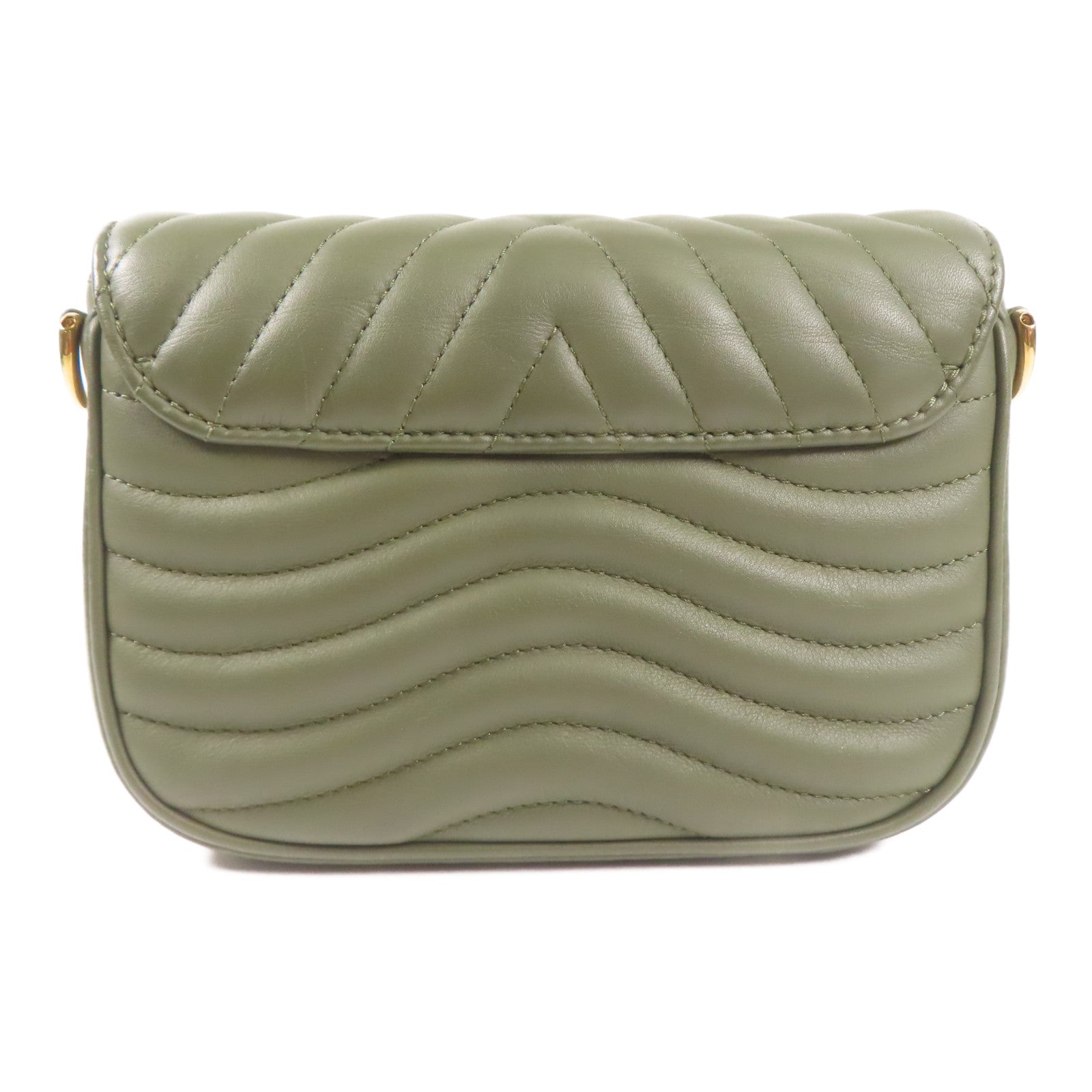 LOUIS VUITTON 牛皮皮革New Wave Multi Pochette金扣手挽肩背兩用袋