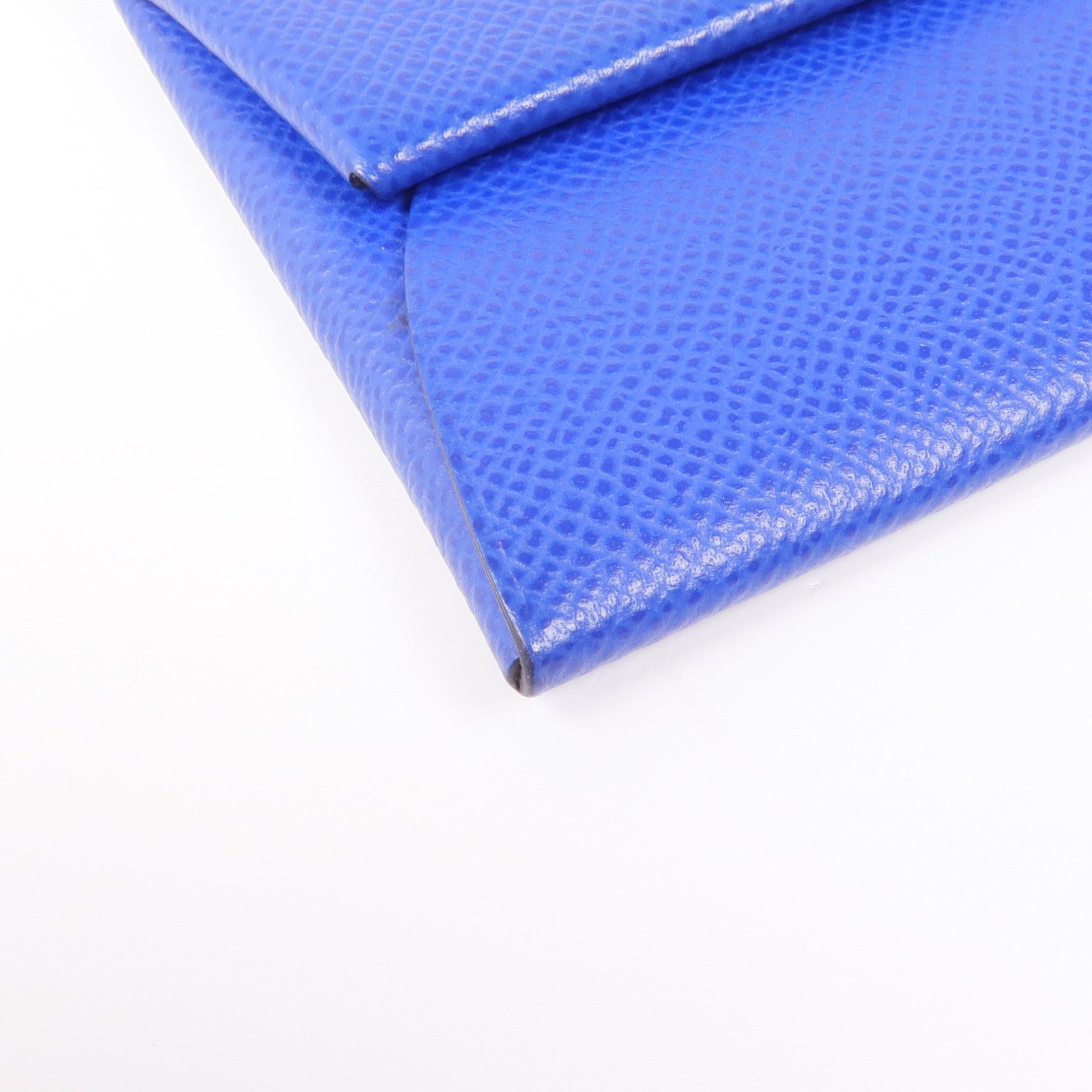 HERMES Epsom皮革Bastia銀扣零錢包